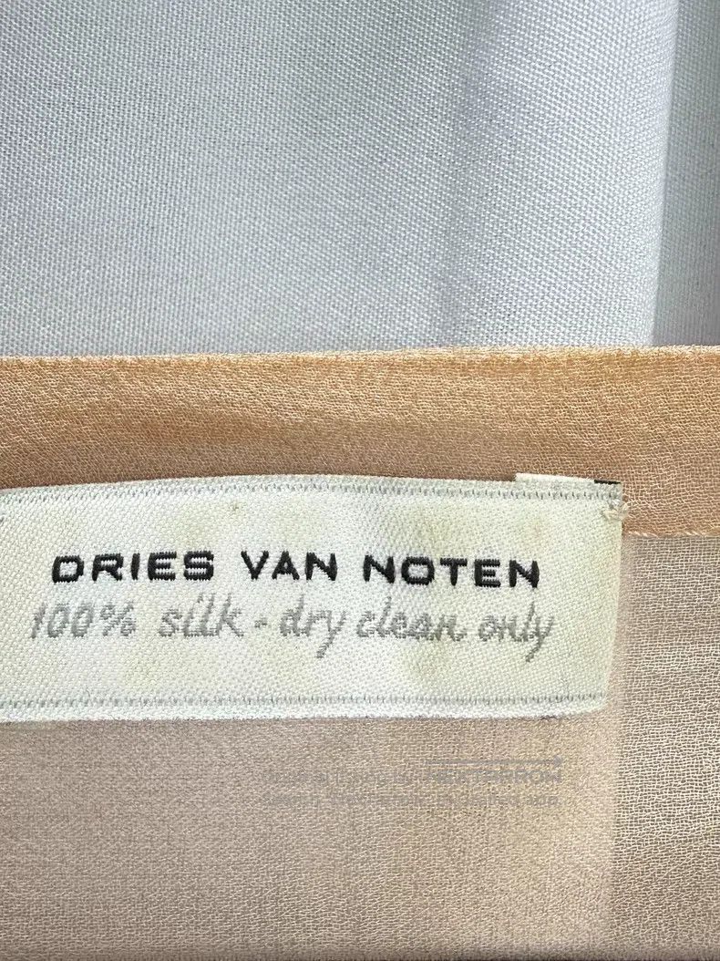 Dries Van Noten DRIES VAN NOTEN Embroidered Floral Silk Cape Size XS / US 0-2 / IT 36-38 - 5 Thumbnail