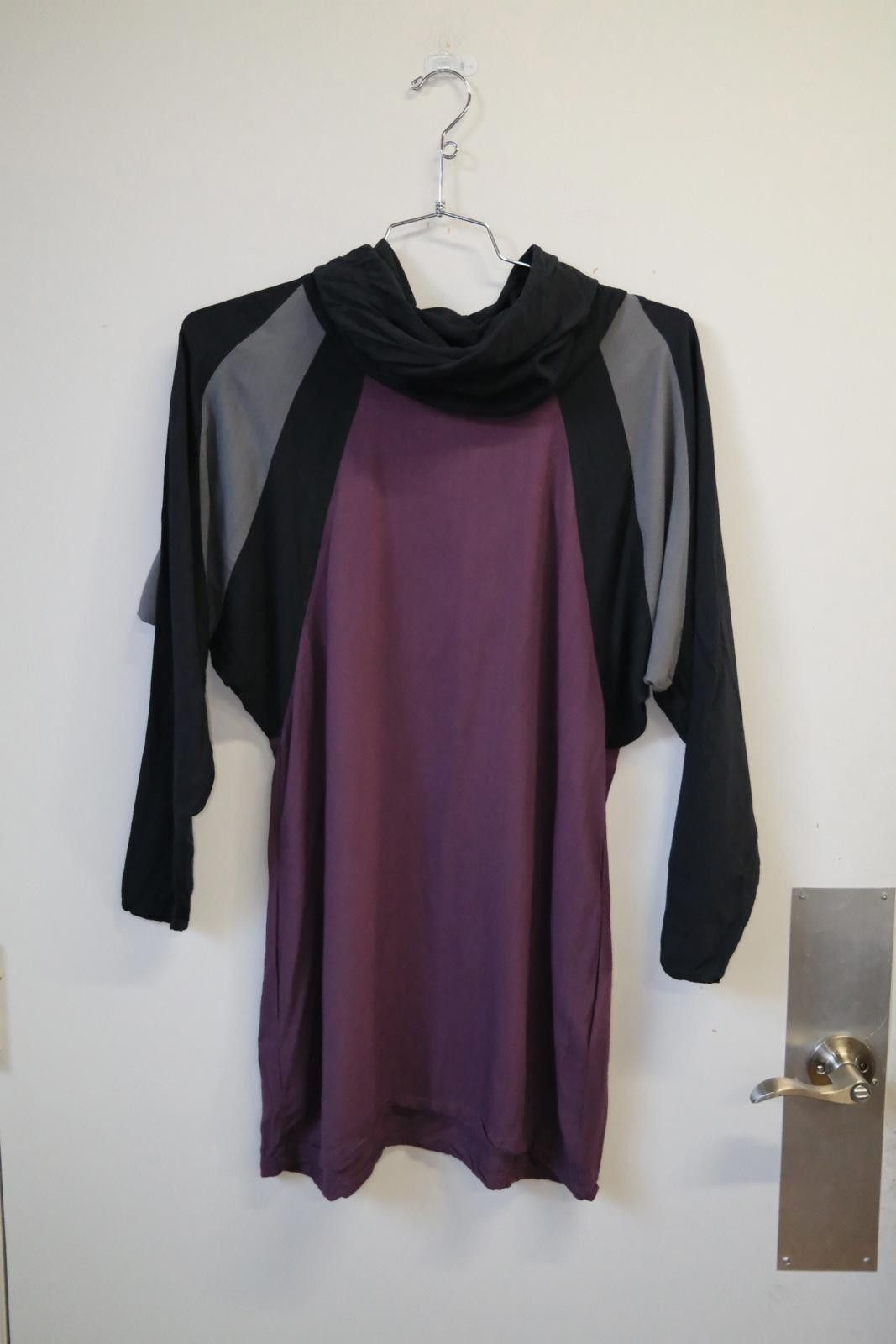 Issey Miyake 80's Issey Miyake Longsleeve Mini Dress Size M / US 6-8 / IT 42-44 - 1 Thumbnail