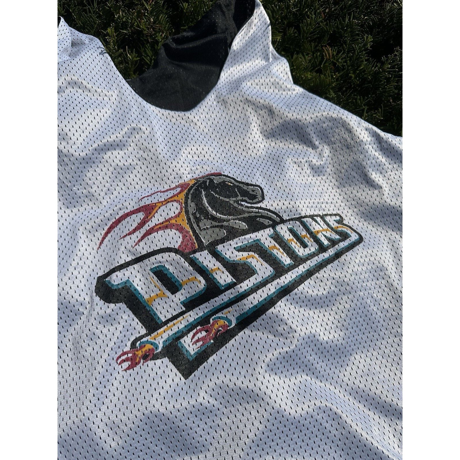 Champion Vintage Champion Detroit Pistons Jersey 2xl NWOT NO FLAWS Size 46 - 2 Thumbnail