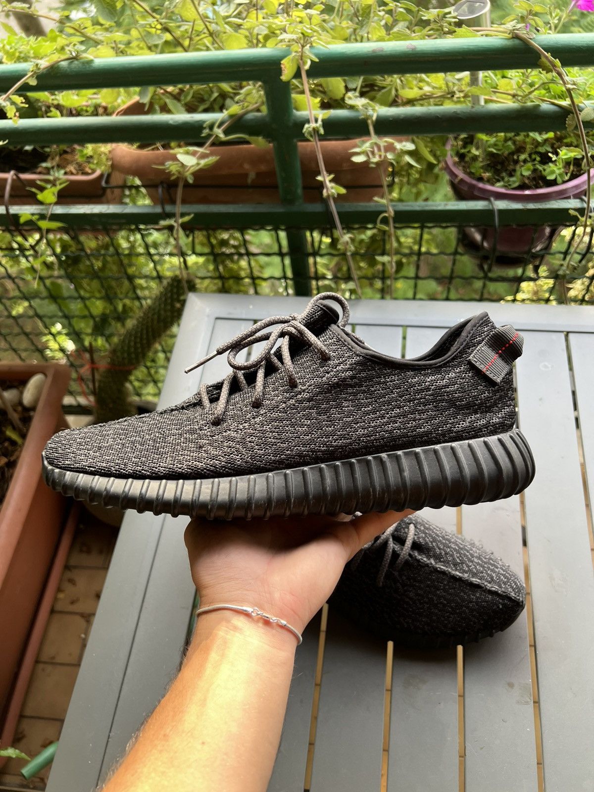 Yeezy Scarpe Adidas Yeezy Boost 350 V1 Pirate Black 47 us13 (2016) Size US 13 / EU 46 - 1 Thumbnail