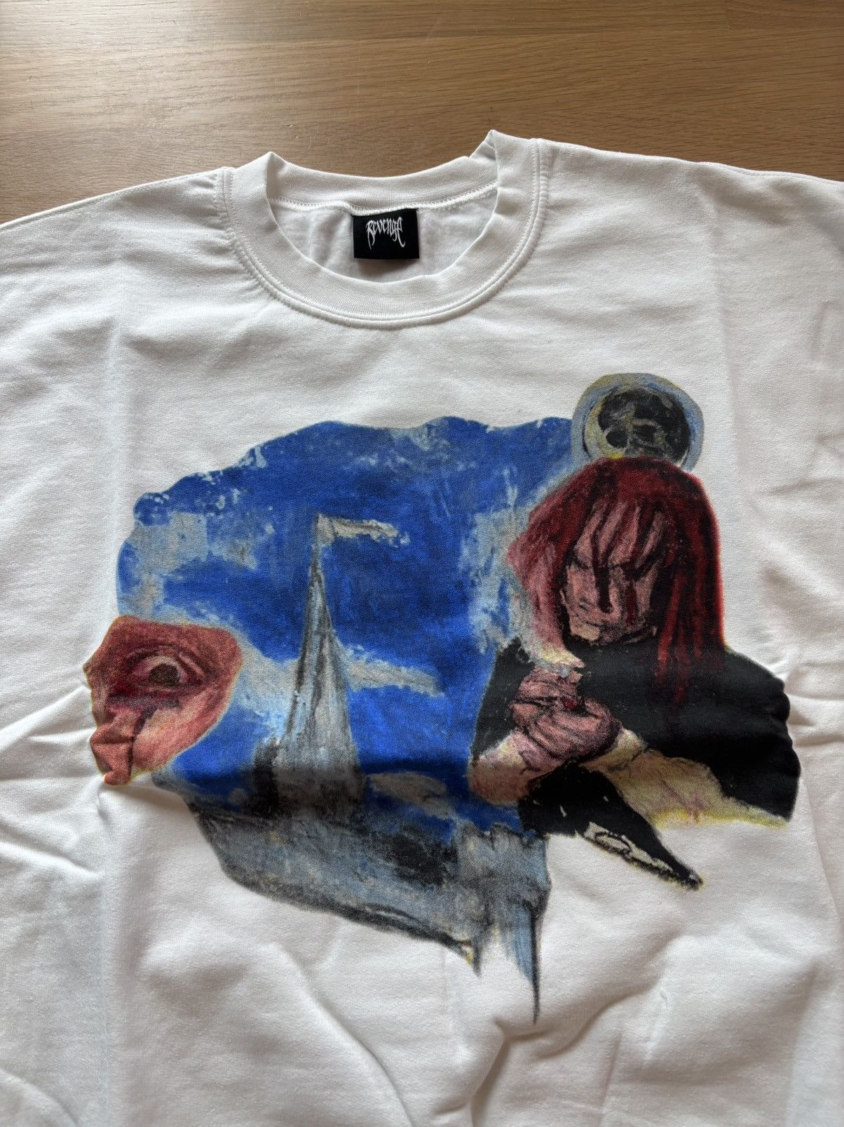 Revenge Revenge Crayon Trippie Redd Crewneck Sweatshirt Size US L / EU 52-54 / 3 - 5 Thumbnail