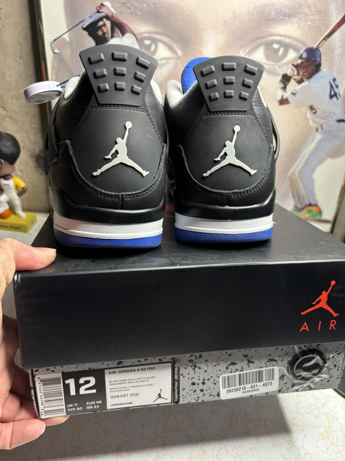 Jordan Brand Air Jordan 4 Retro alternate motorsport Size US 12 / EU 45 - 7 Thumbnail