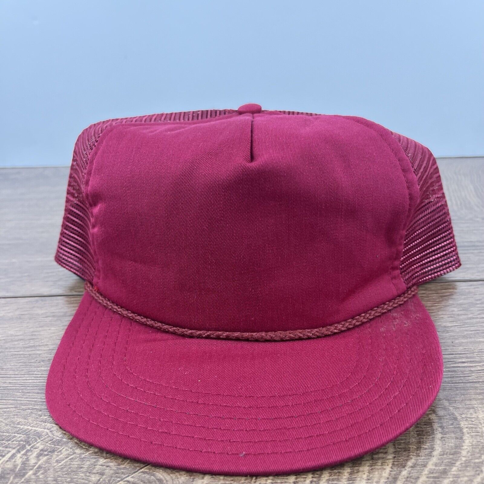 Other Maroon Red Snapback Hat Red Cap Hat Adjustable Hat Red Adult Size ONE SIZE - 2 Thumbnail