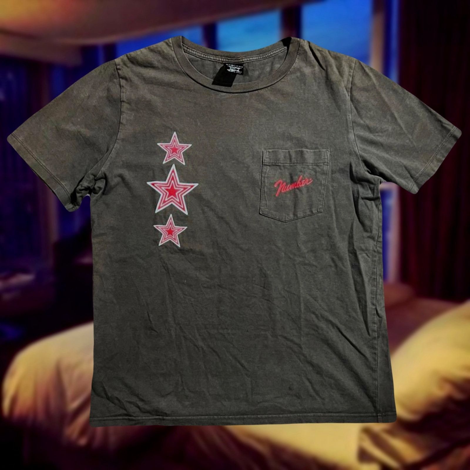 Number N Ine Fender Logo Tee | Grailed