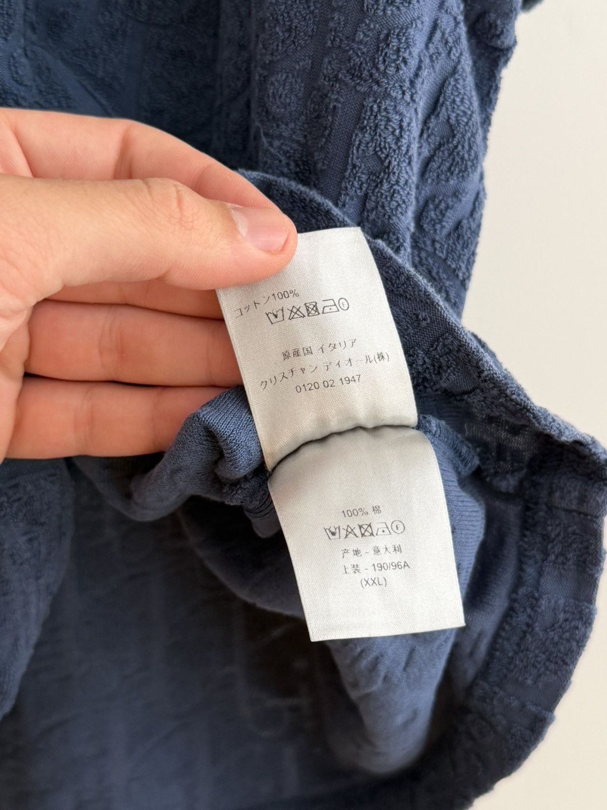 Dior Dior Oblique T-Shirt Size US XXL / EU 58 / 5 - 8 Thumbnail
