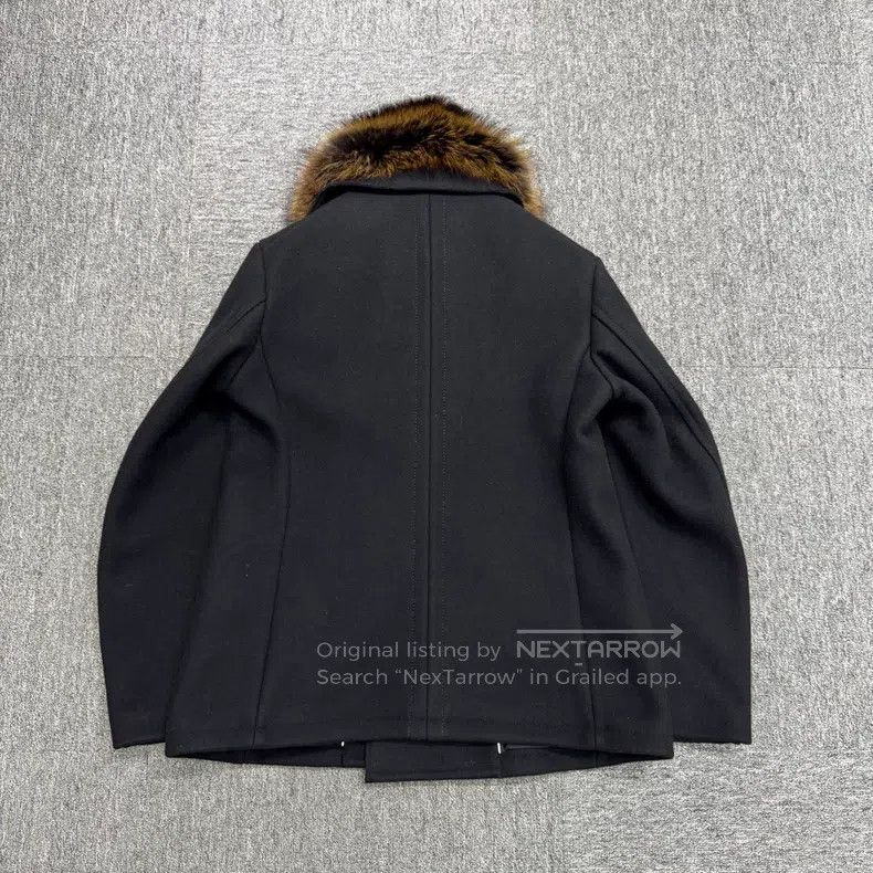 Jil Sander Jil Sander size 48 Wool jacket with fur collar Size US M / EU 48-50 / 2 - 2 Thumbnail