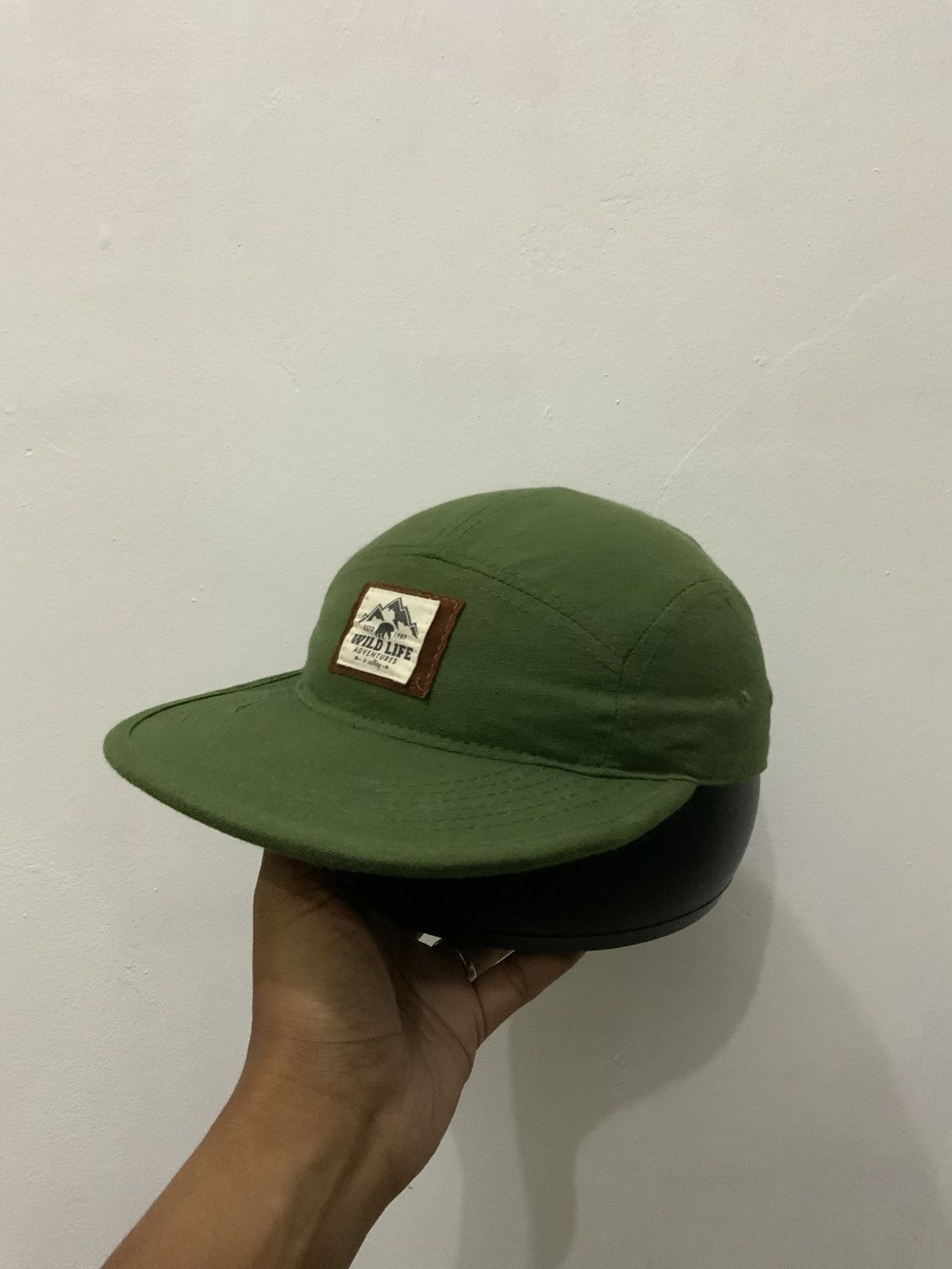 If Six Was Nine Wild Life Adventure 5 Panel Hat Size ONE SIZE - 3 Thumbnail