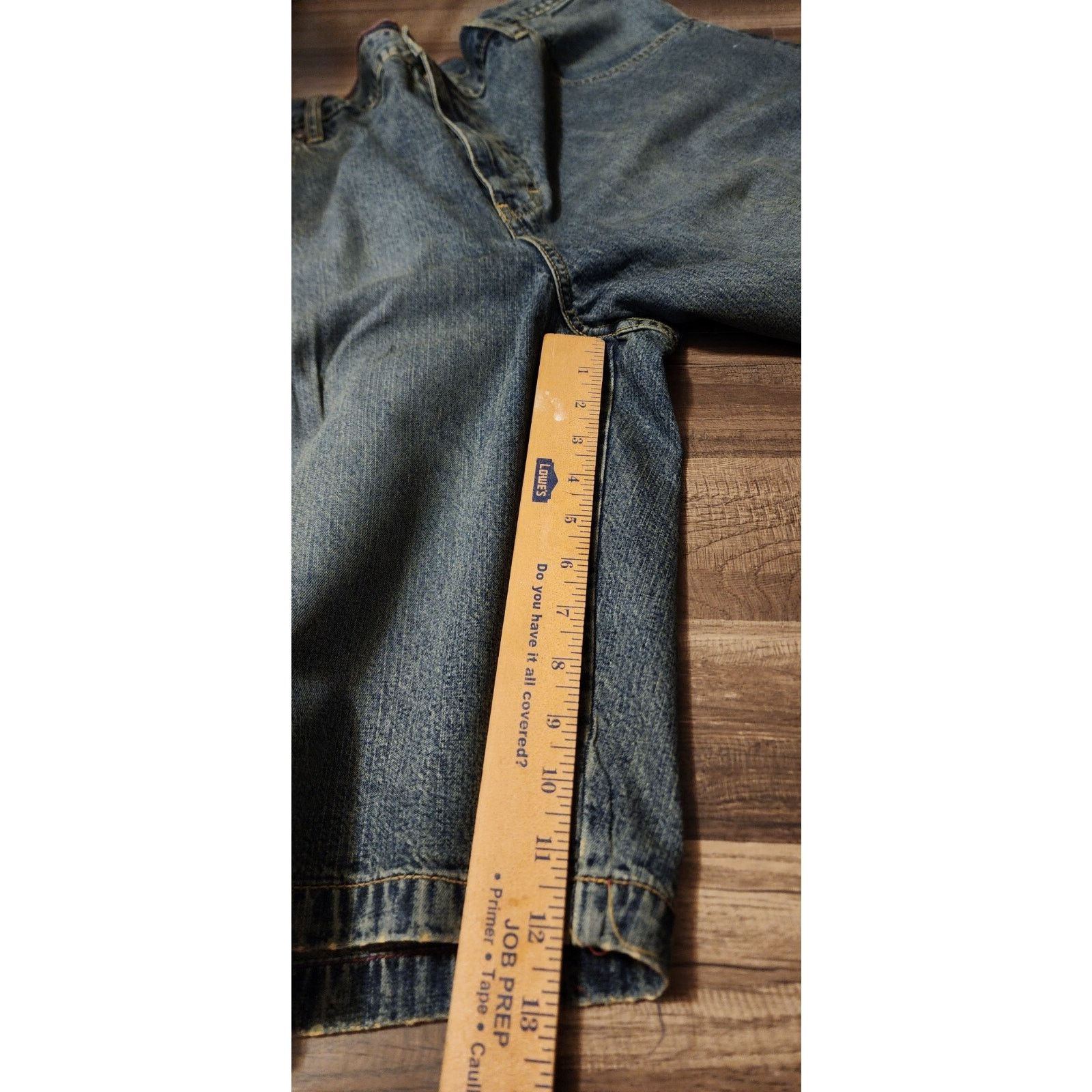 Tommy Hilfiger Tommy Hilfiger Denim Carpenter Shorts Leather Ptch Sz40 1197 Size US 40 / EU 56 - 10 Thumbnail