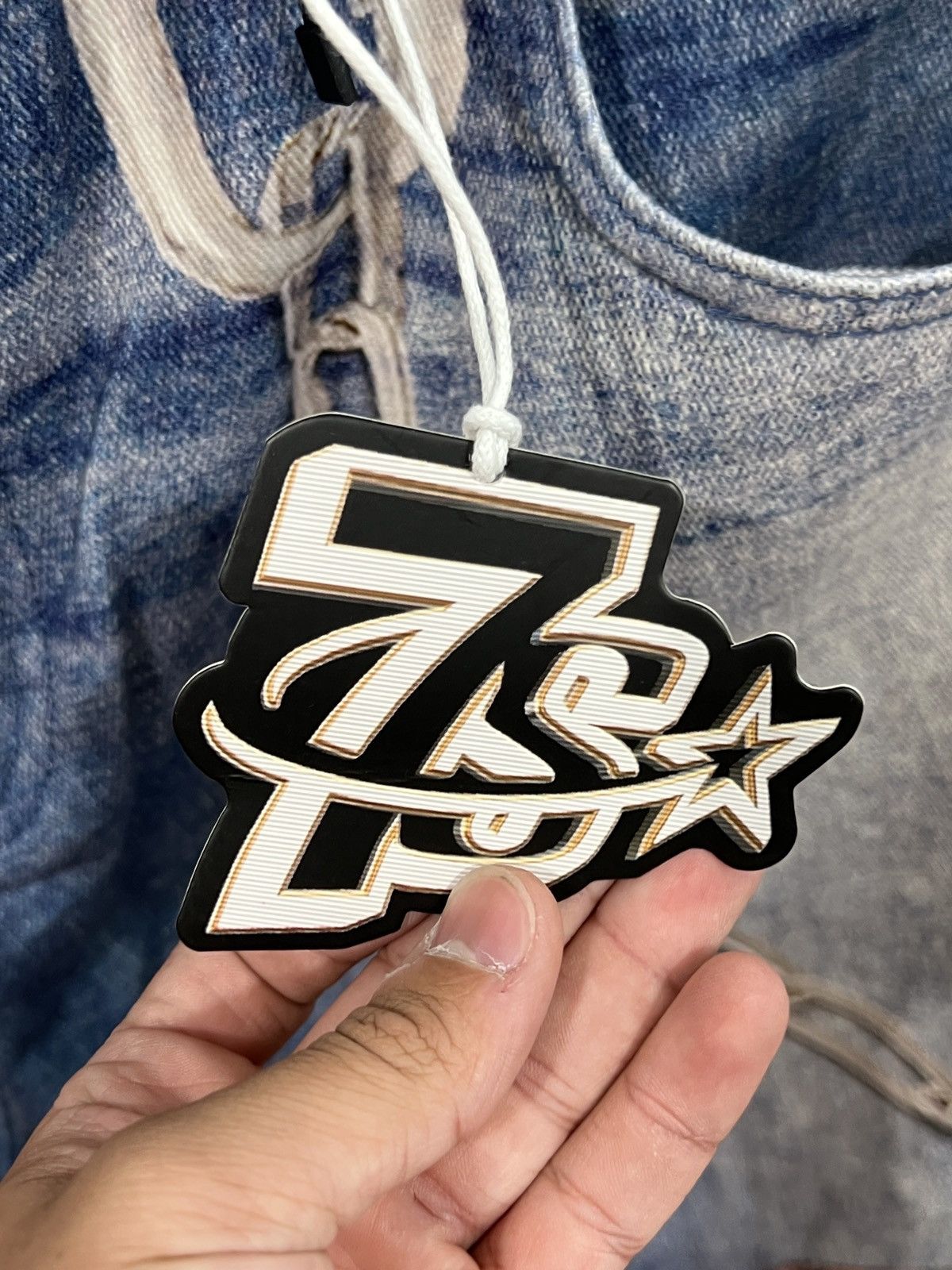 TRIPLE SEVENS Triple Sevens 2D Blue Jeans Size US 36 / EU 52 - 4 Thumbnail