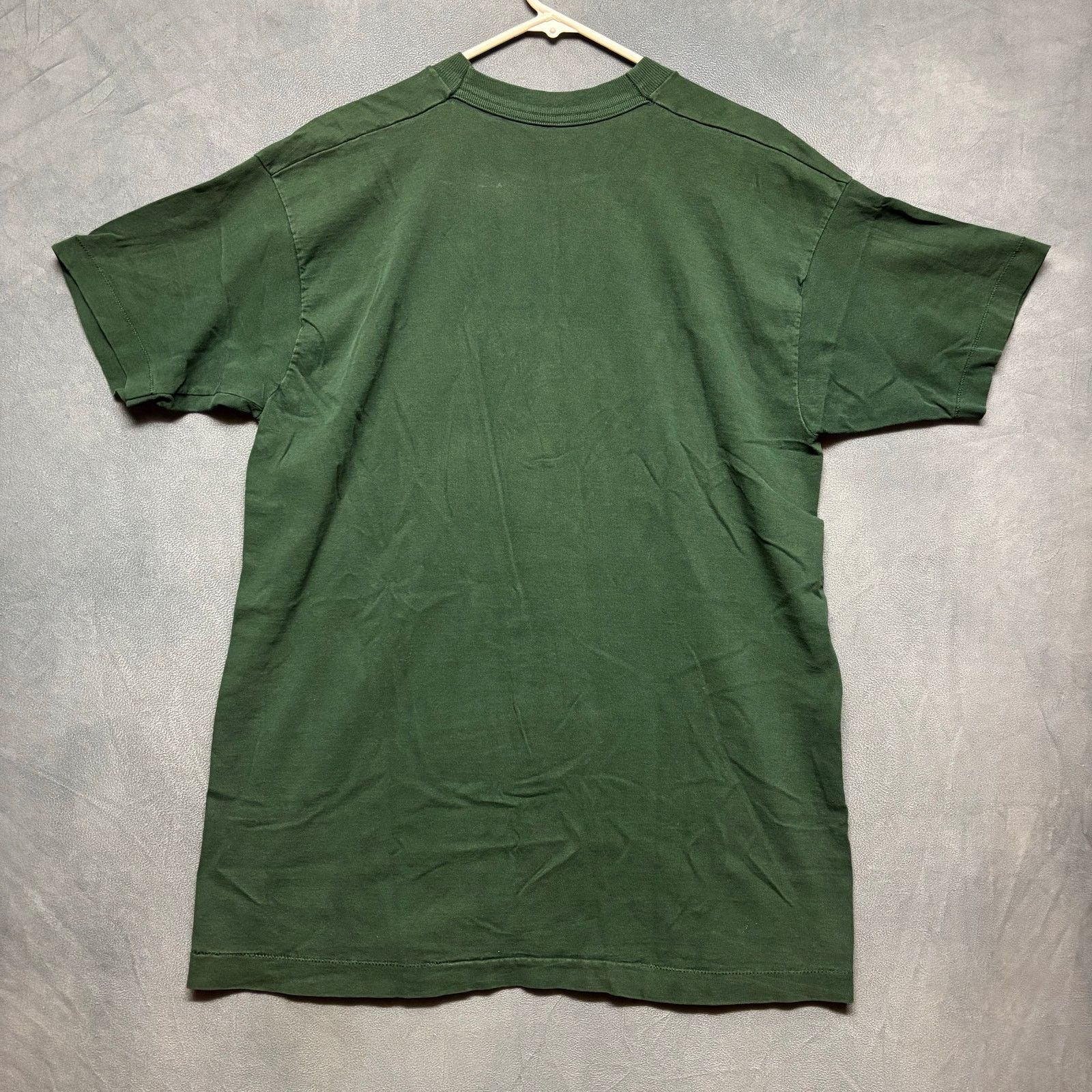 Other Vintage Blank XL Tee Shirt Made in USA Green Grunge Skater Size US XL / EU 56 / 4 - 6 Thumbnail