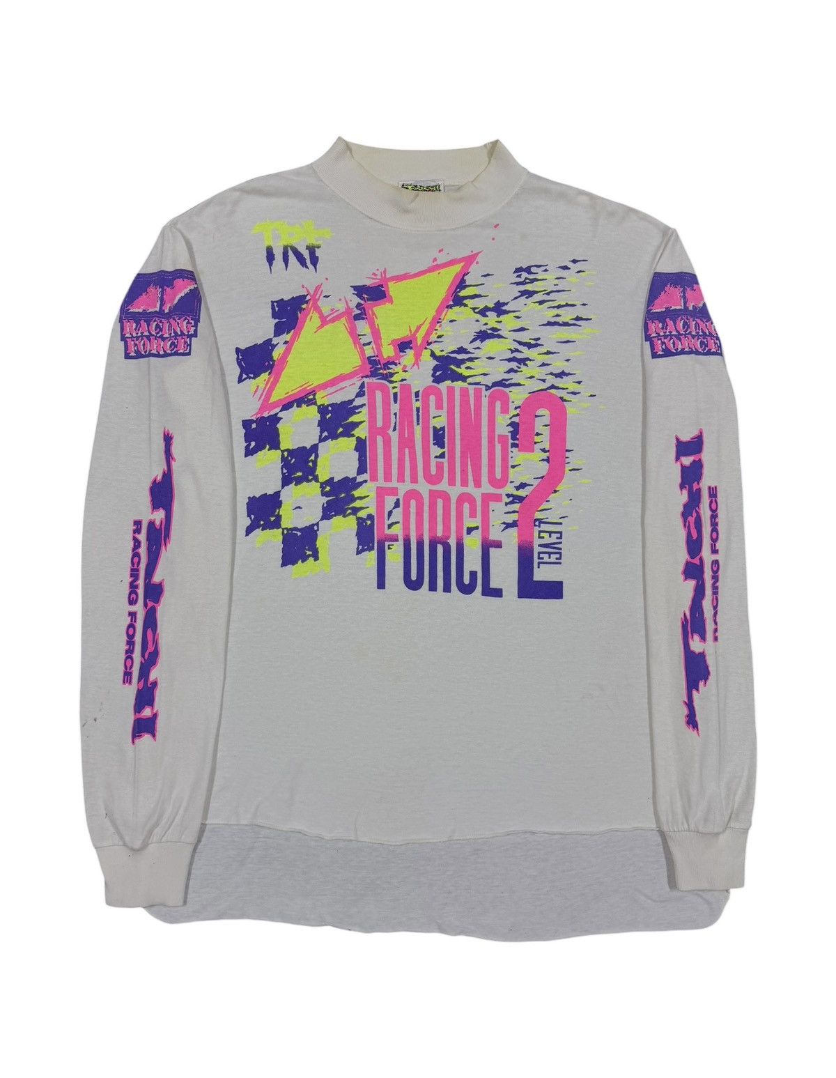 Sports Specialties Vtg 90’s Rs Taichi Tpf Racing Force 2 Longsleeve Tee Size US L / EU 52-54 / 3 - 8 Thumbnail