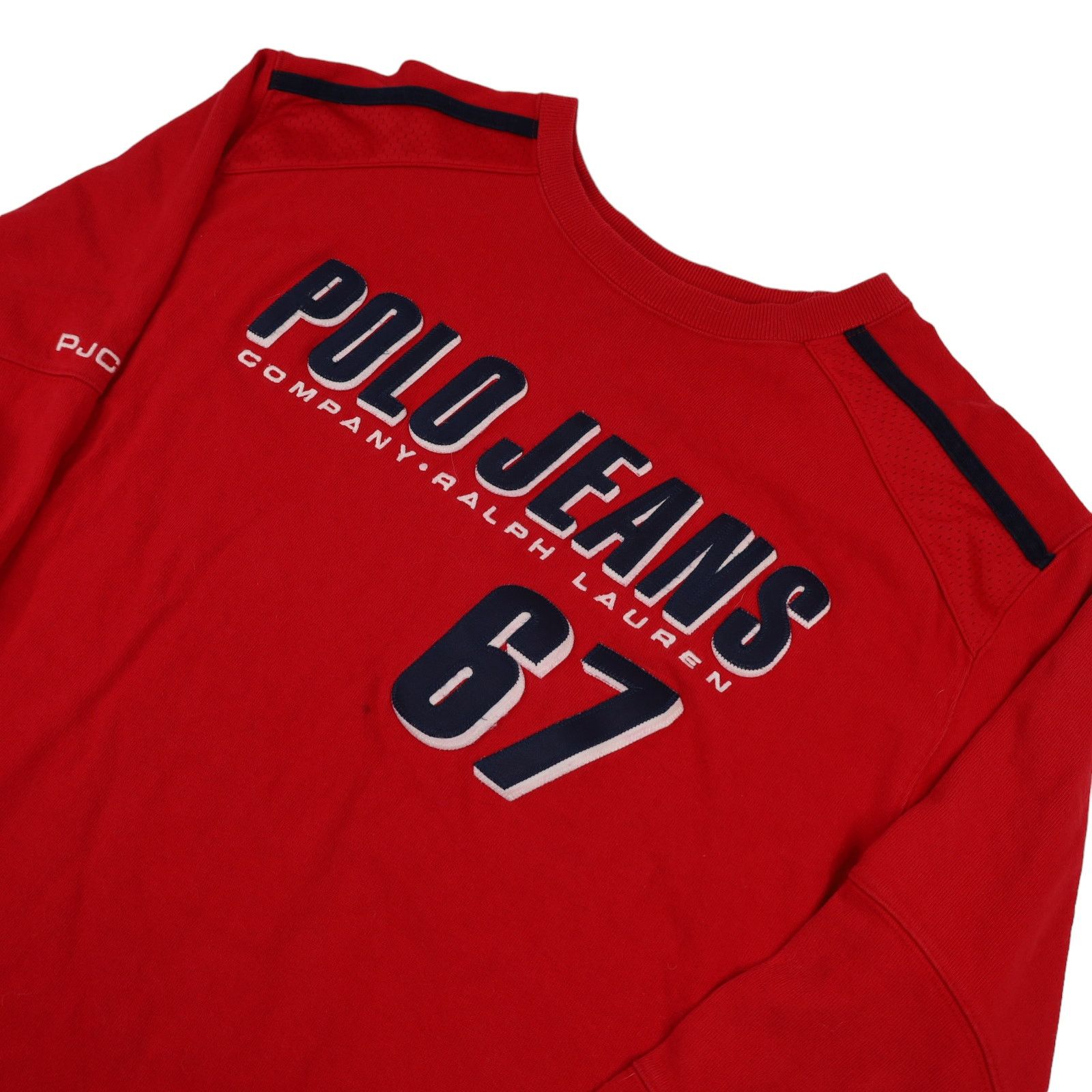 Polo Ralph Lauren × Vintage Vintage Polo Jeans Ralph Lauren Spellout Long Sleeve T Shirt Size US L / EU 52-54 / 3 - 2 Thumbnail