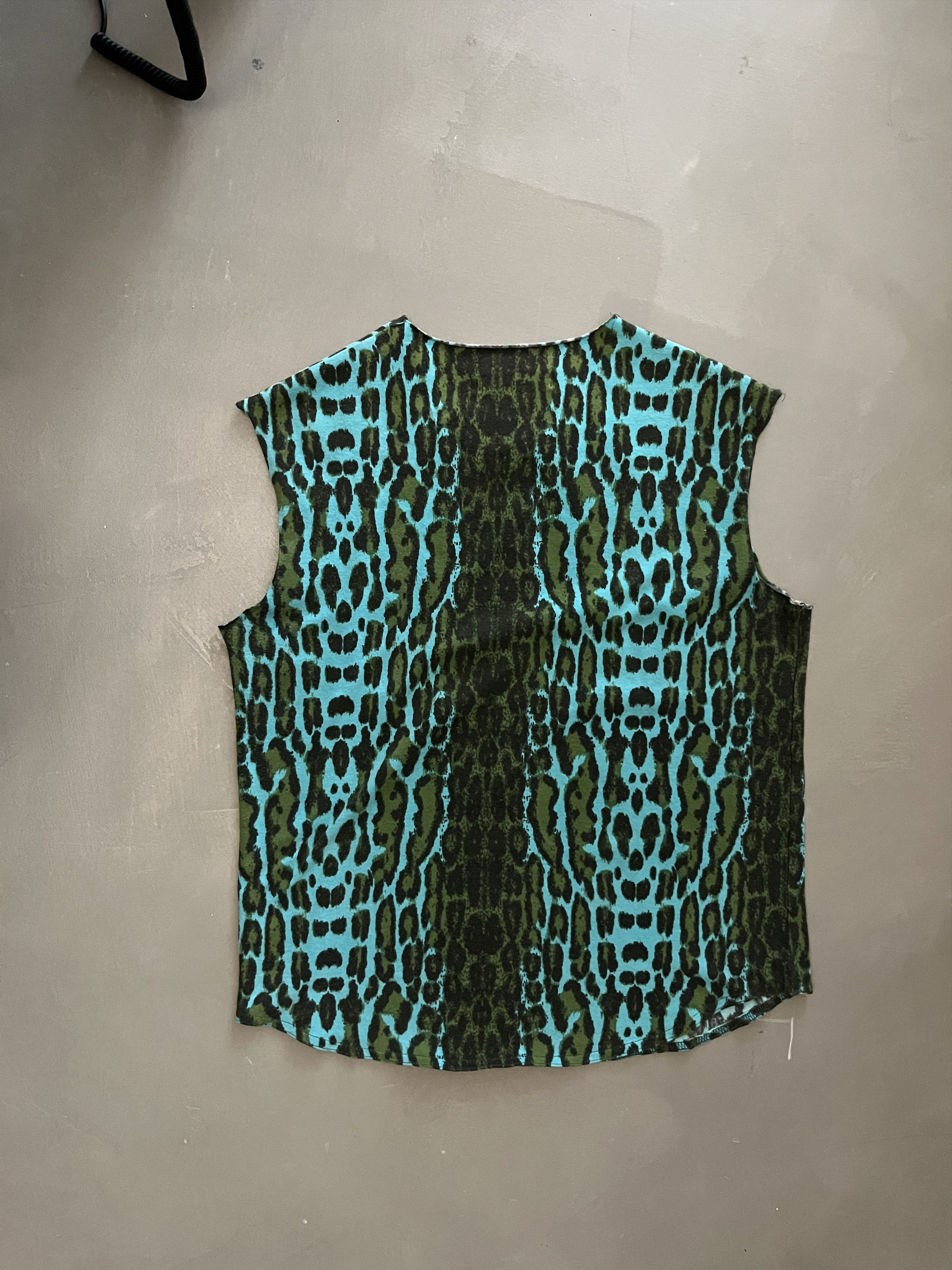 Raf Simons S/S 1999 leopard tank top Size US M / EU 48-50 / 2 - 3 Thumbnail
