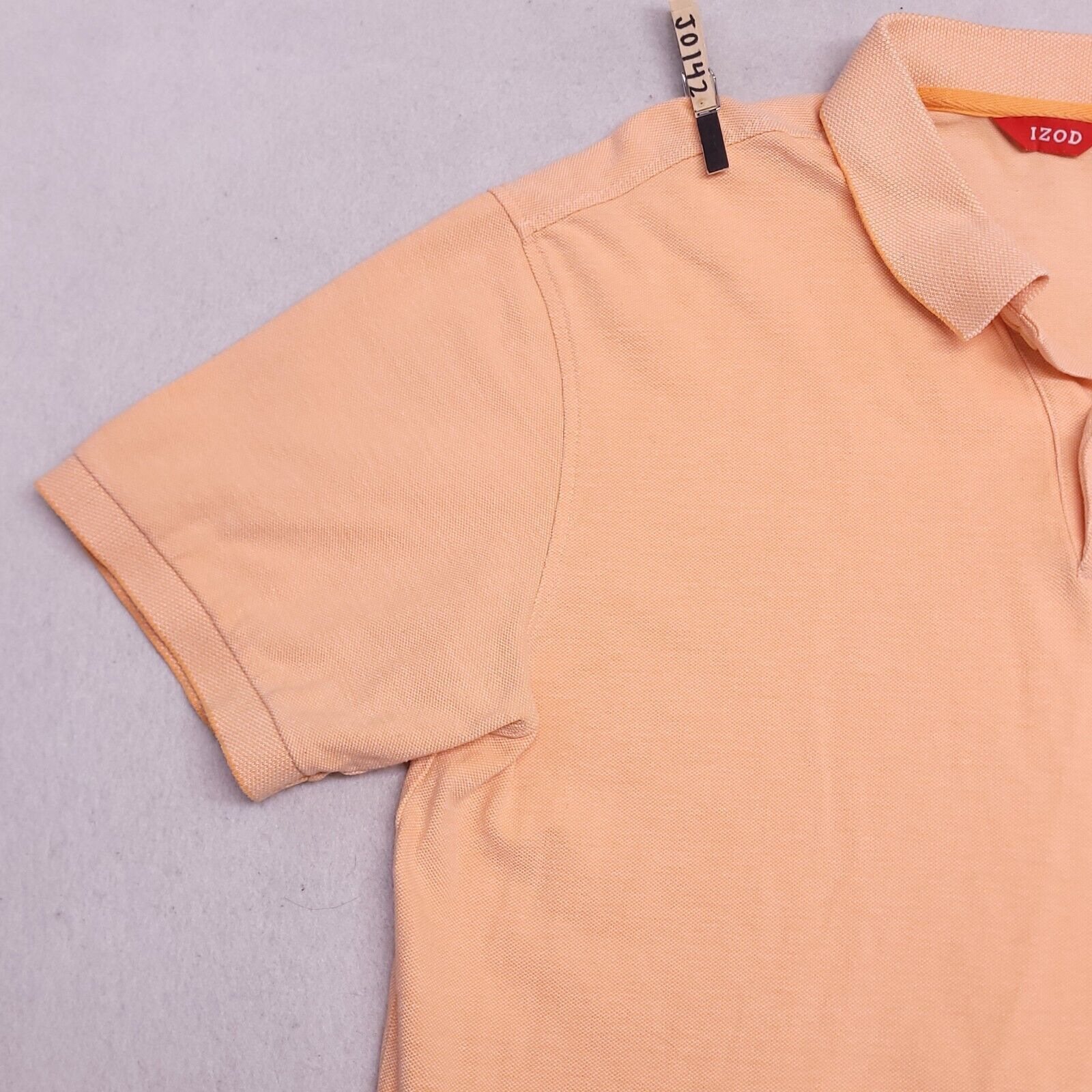 Izod IZOD Pullover Polo Shirt Adult Mens Size Large L Orange Size US L / EU 52-54 / 3 - 4 Thumbnail