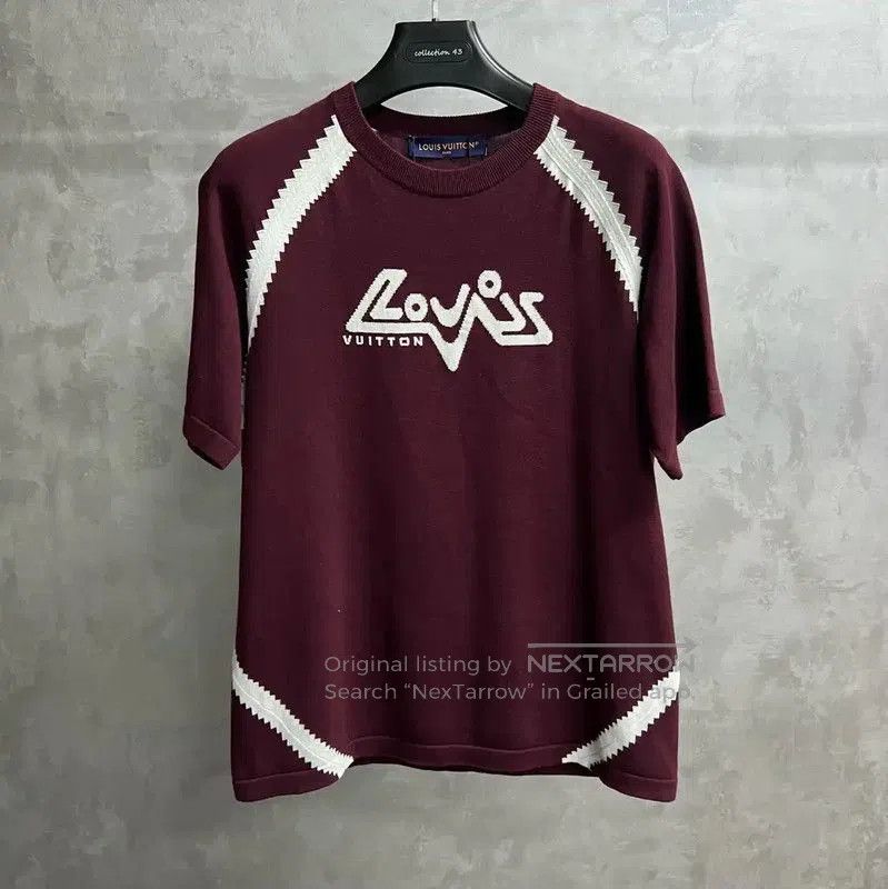 Louis Vuitton Louis Vuitton Red Cotton T-Shirt for Men . Size US S / EU 44-46 / 1 - 1 Thumbnail