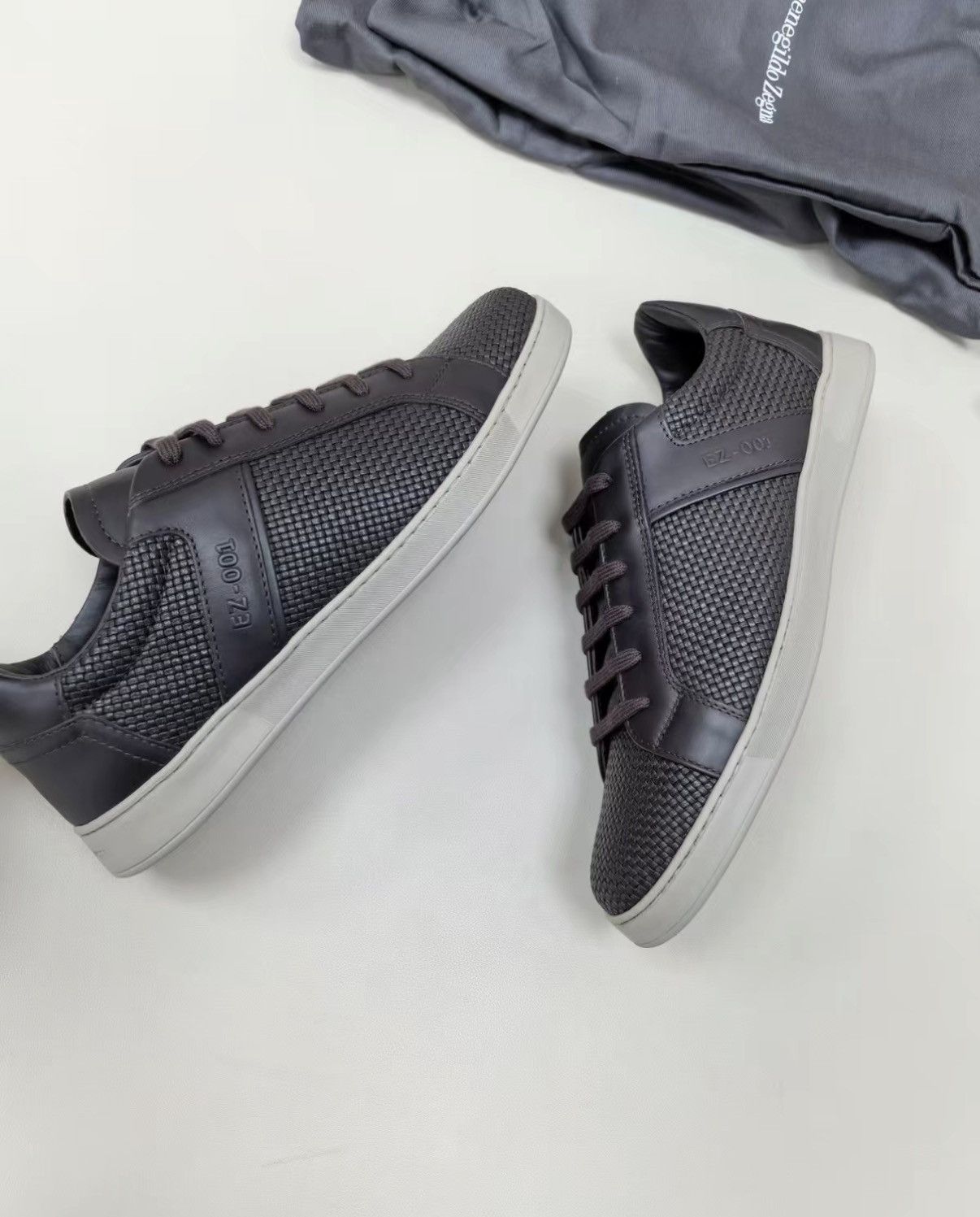 Ermenegildo Zegna Ermenegildo Zegna Mainline Woven Casual Shoes J30 Size US 6.5 / EU 39-40 - 4 Thumbnail