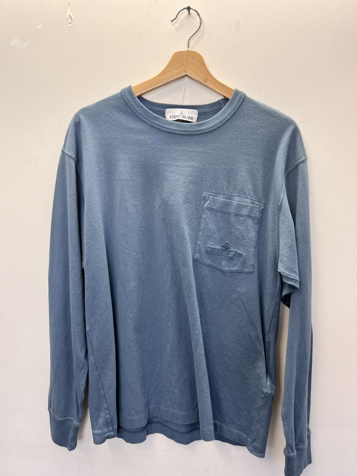 Stone Island Stone Island blue pocket longsleeve Size US S / EU 44-46 / 1 - 1 Thumbnail
