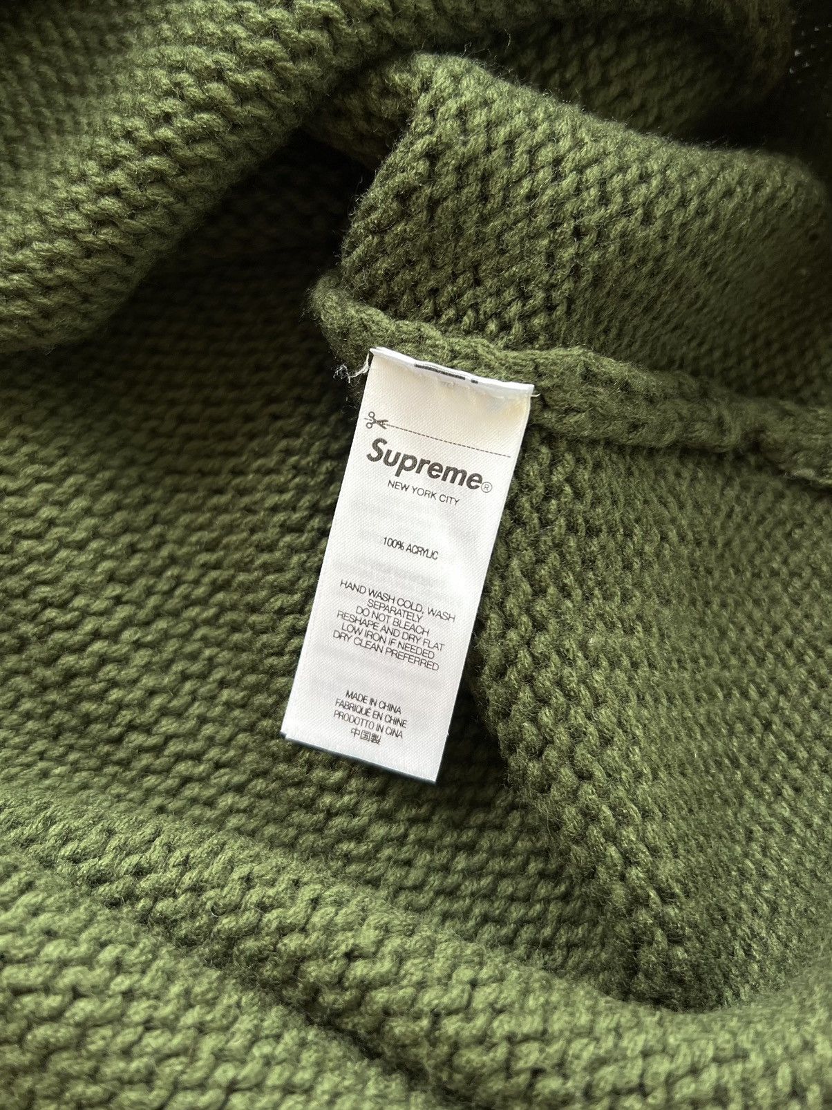 Supreme Supreme Stars Sweater “Green” Large Size US L / EU 52-54 / 3 - 9 Thumbnail