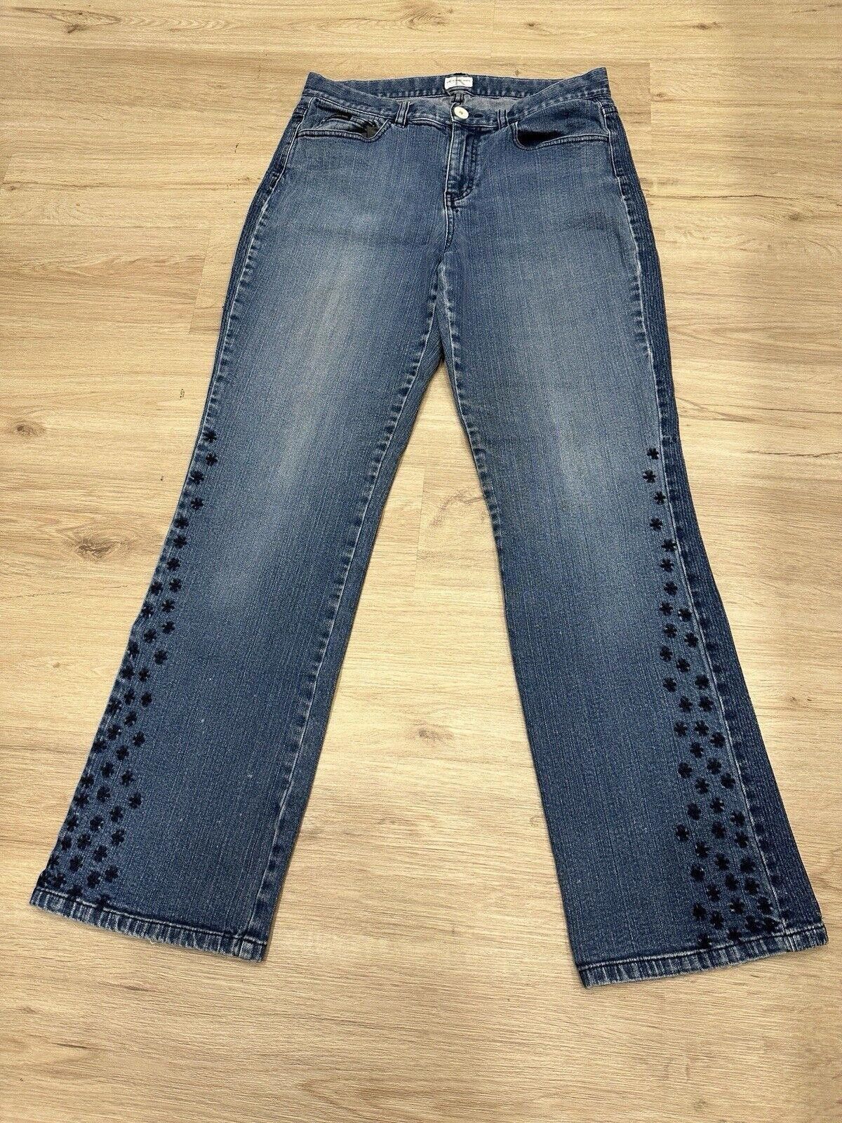 Calvin Klein Calvin Klein Mid Rise Jeans Stonewashed Flare Curvy 8 30x30 Size 30" / US 8 / IT 44 - 2 Thumbnail
