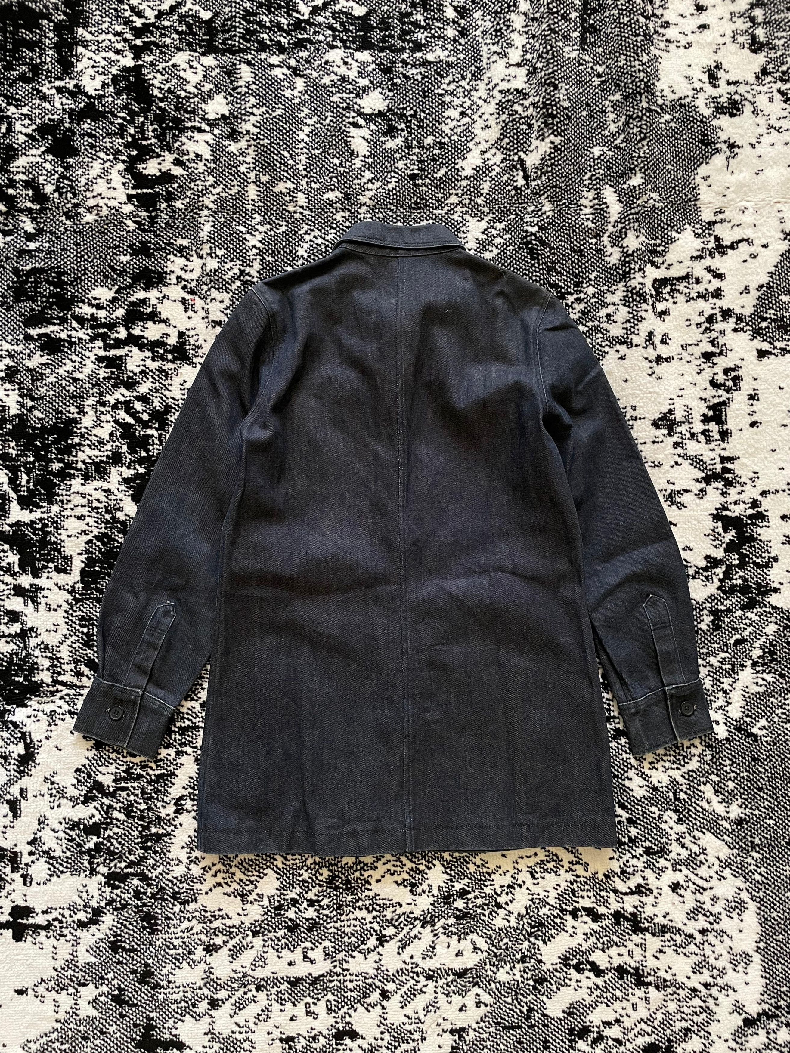 A.P.C. A.P.C. Men's Denim Chore Coat Jacket Size US S / EU 44-46 / 1 - 4 Thumbnail