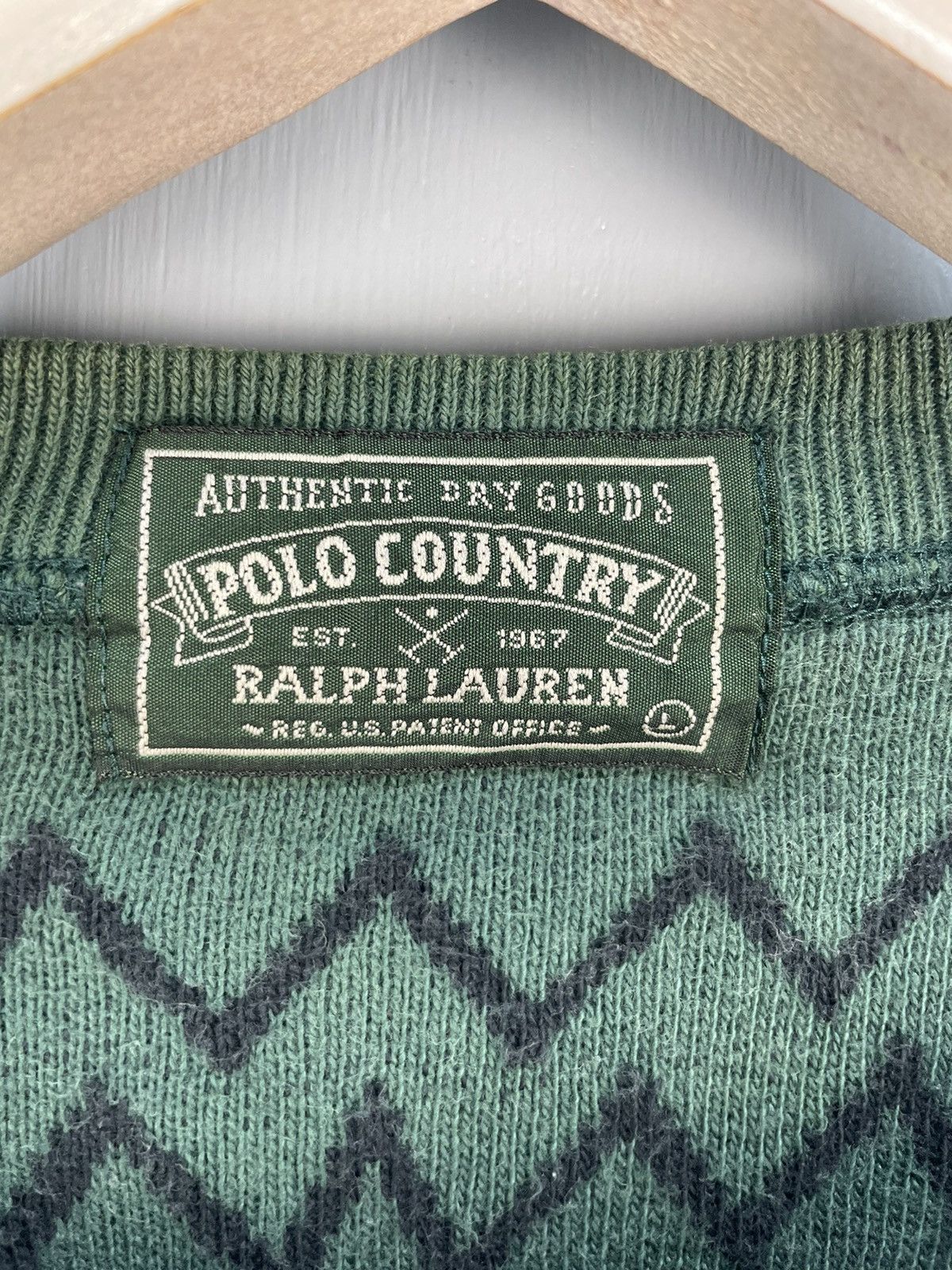 Polo Ralph Lauren Vintage Polo Country Ralph Lauren half button sweatshirt Size US L / EU 52-54 / 3 - 4 Thumbnail