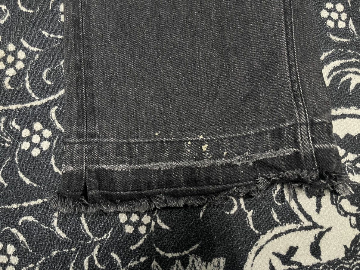 Japanese Brand 90s RARE THE BLACK TOKYO SALVEDGE JEANS DISTRESSED DESIGN Size 28" / US 6 / IT 42 - 6 Thumbnail