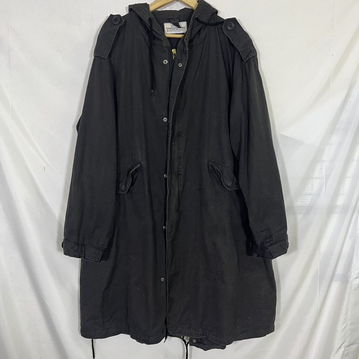 14th Addiction VINTAGE ARMY COLD EXTREME WEATHER FISHTAIL HOODED PARKA Size US L / EU 52-54 / 3 - 1 Thumbnail