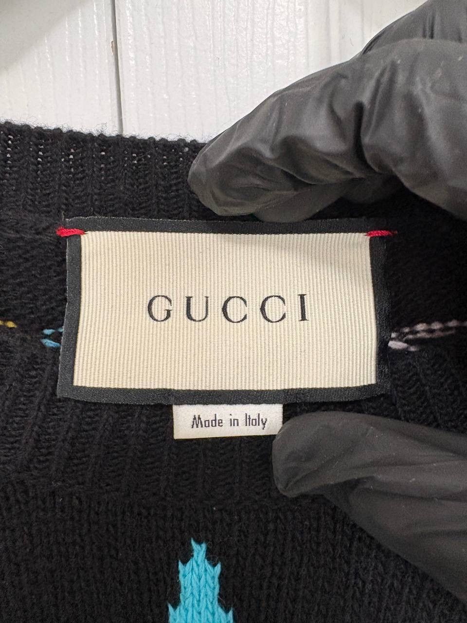 Gucci Gucci Wool Rainbow Star Instarsia Sweater Size US M / EU 48-50 / 2 - 6 Thumbnail