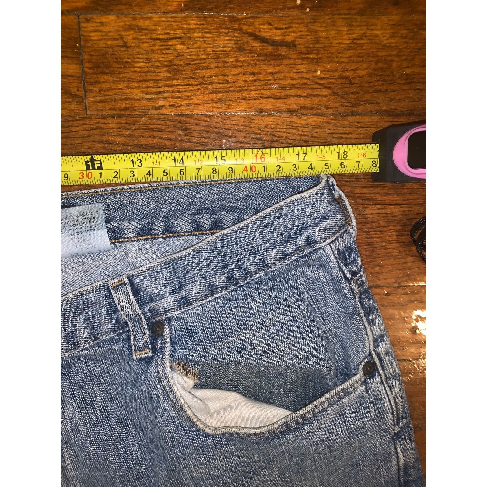 Nautica × Vintage Nautica Jeans Company Light Wash Denim Jeans 38x32 USA Fit Size US 38 / EU 54 - 6 Thumbnail