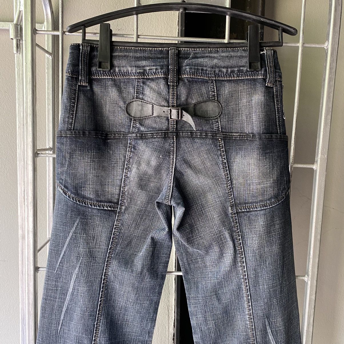 Marithe + Francois Girbaud MARITHE FRANCOIS GIRBAUD Dark Wash Bootcut Jeans Size US 32 / EU 48 - 12 Thumbnail
