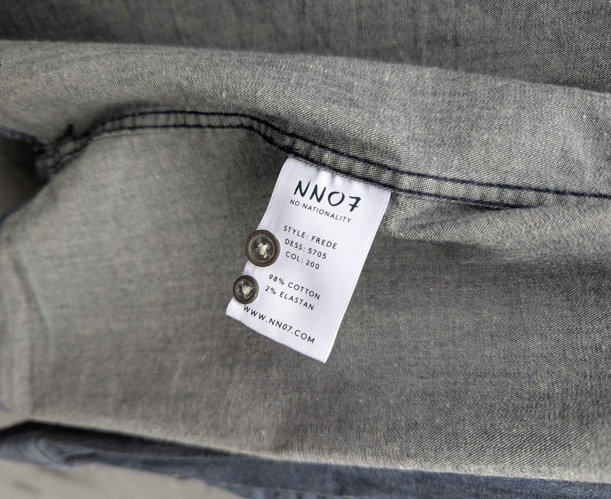 NN07 Navy blue NN07 Denim Button-up Pocket Shirt Size US M / EU 48-50 / 2 - 8 Thumbnail
