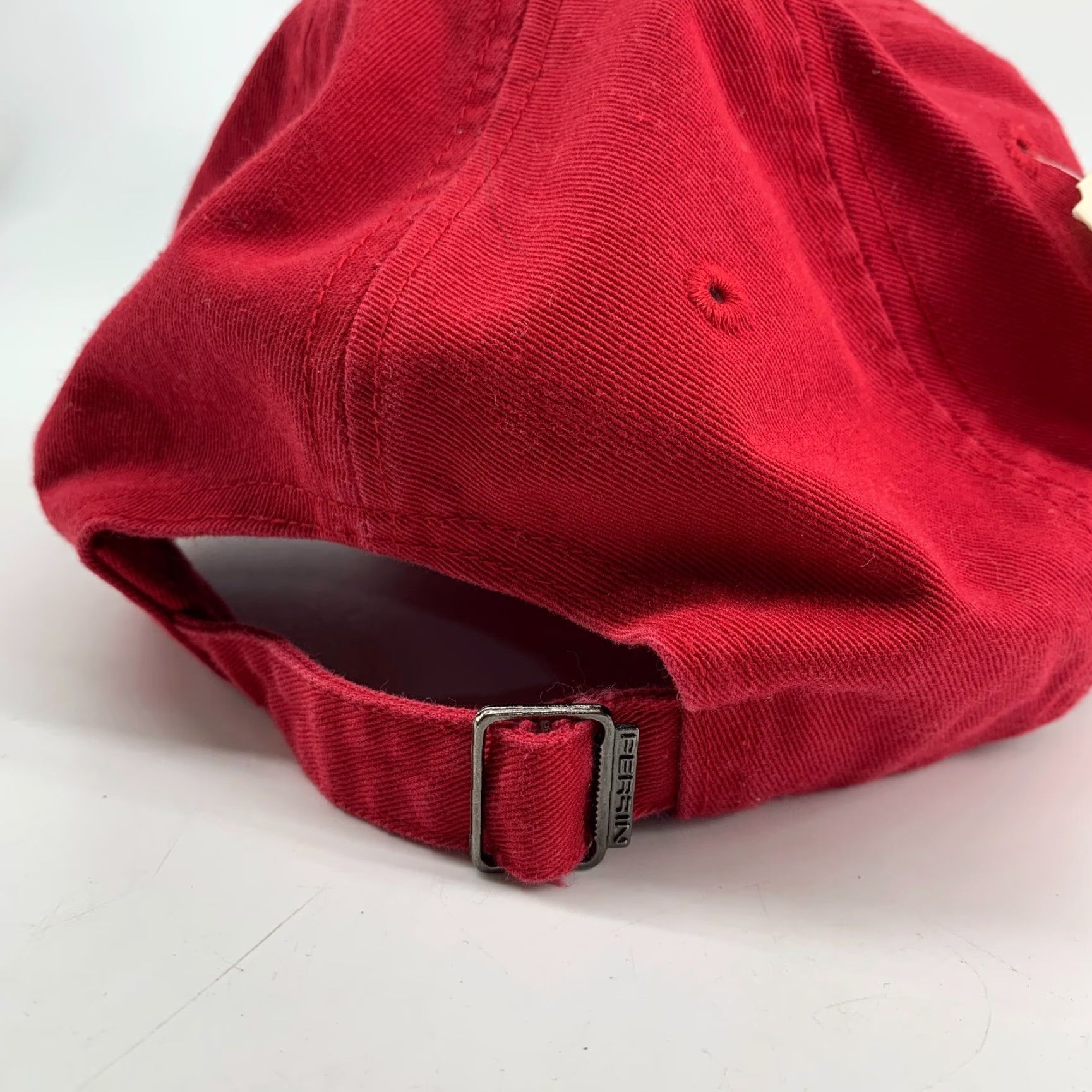 Vintage Perrin Baseball Cap Red West Virginia USA Cotton Adjustable NWT Men One Size Cap Size ONE SIZE - 3 Thumbnail