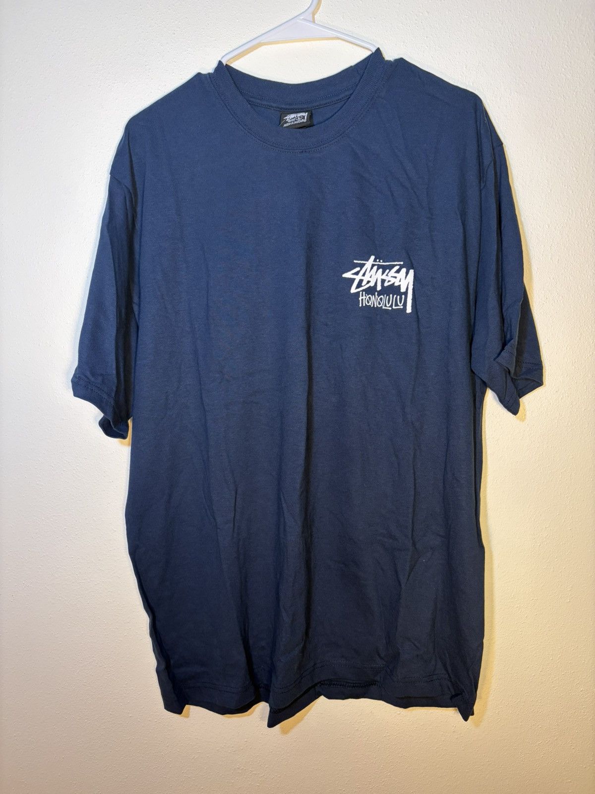 Stussy Stussy Honolulu exclusive T-shirt navy L Size US L / EU 52-54 / 3 - 4 Thumbnail
