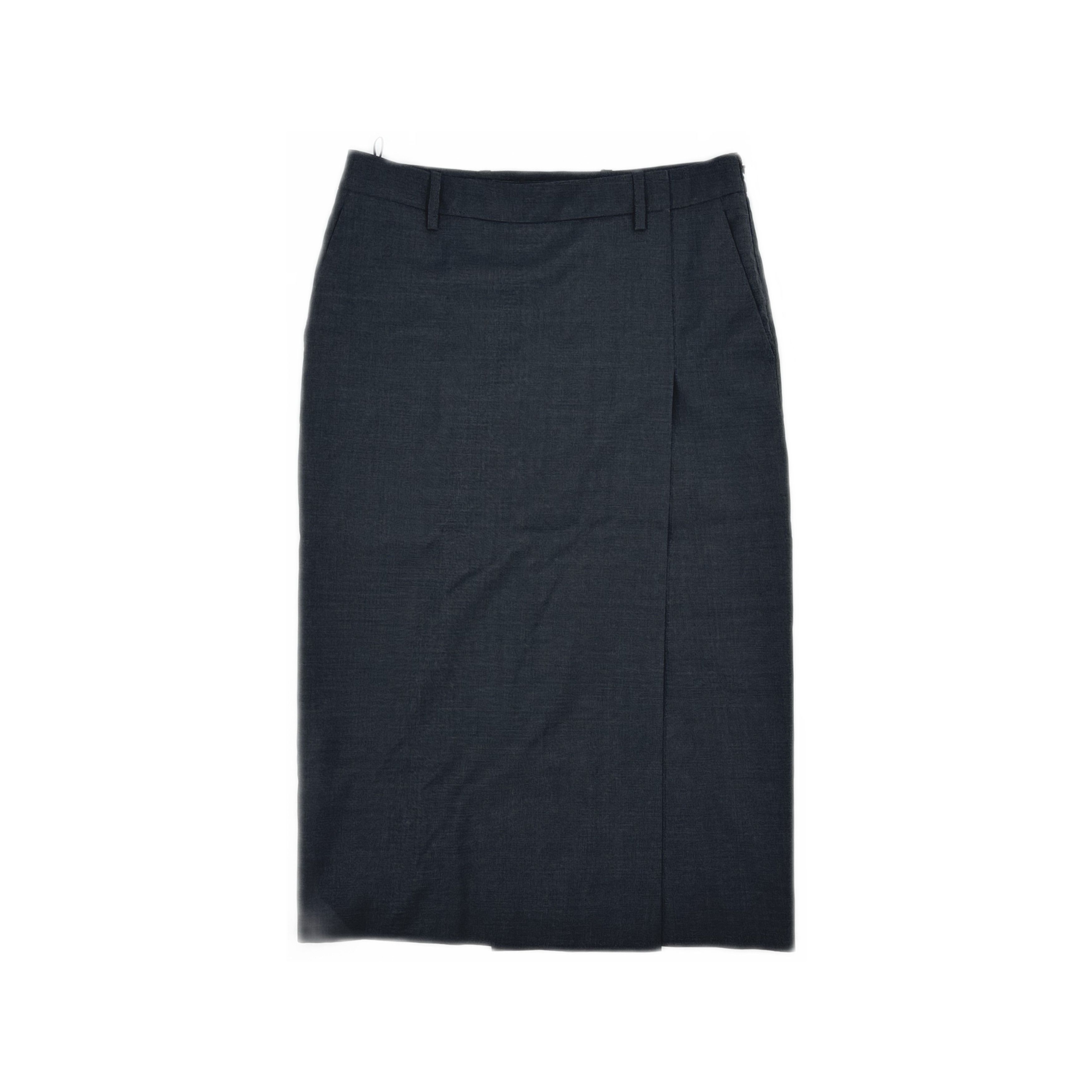Prada Prada Wool Midi Skirt Size 40 Size 27" / US 4 / IT 40 - 1 Thumbnail