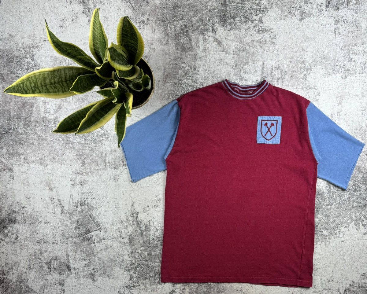 Vintage West Ham 1966 Arkwright Sportswear 48/120 cm XL Soccer Football Jersey T Shirt Size US XL / EU 56 / 4 - 1 Thumbnail