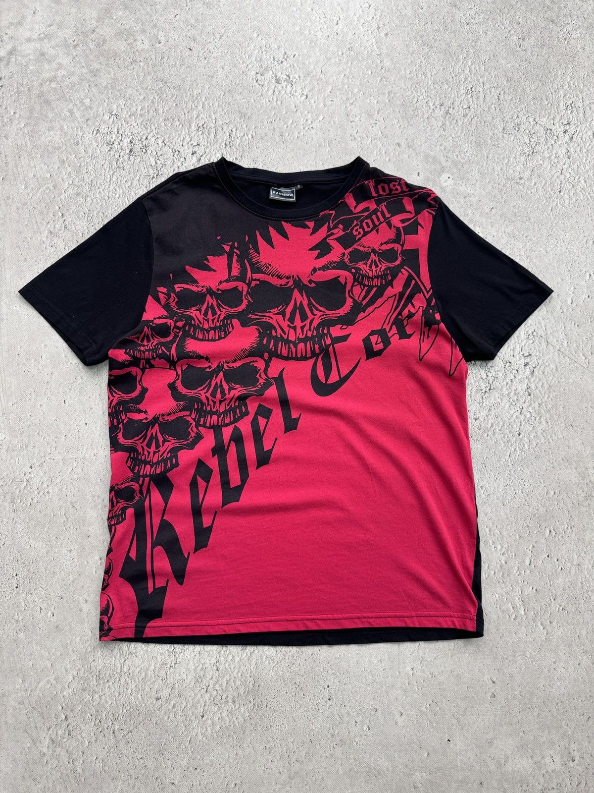 Affliction × Tapout × Vintage Crazy Vintage Y2K Affliction Style Tapout MMA Elite T Shirt Size US L / EU 52-54 / 3 - 1 Thumbnail