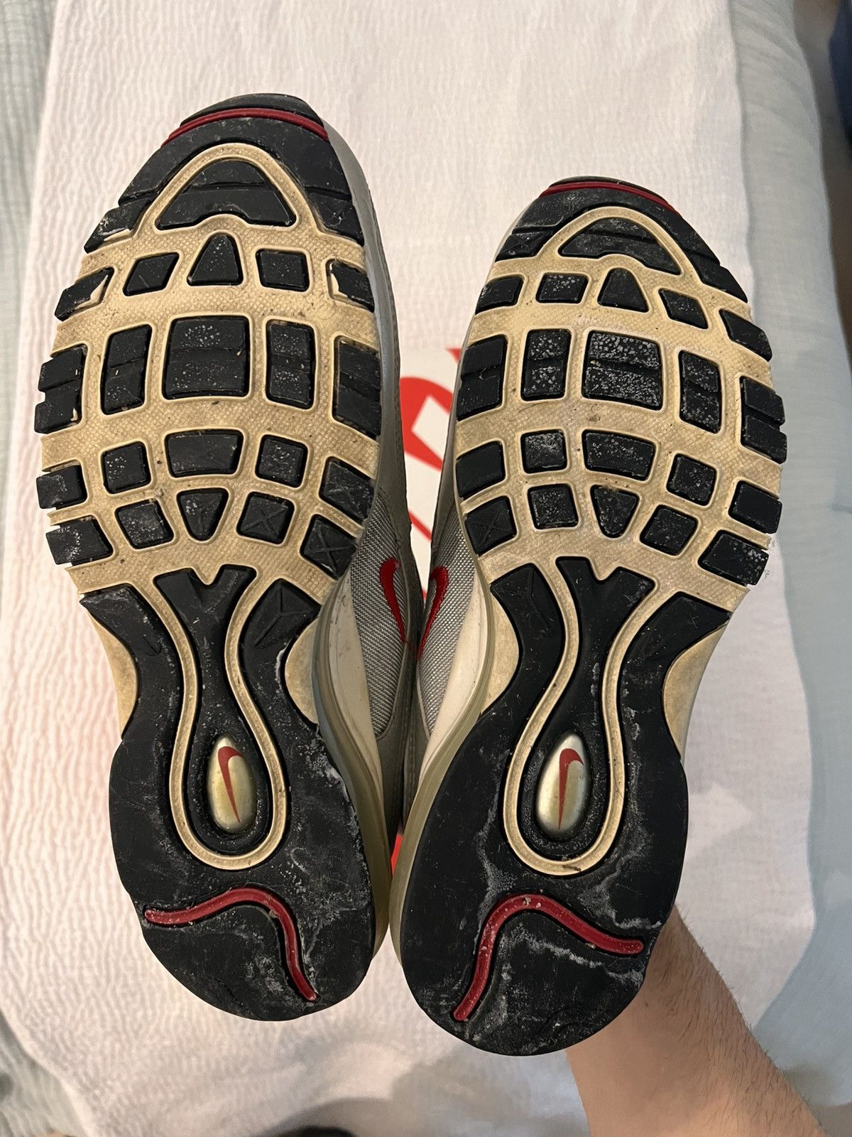 Nike NIKE AIR MAX 97 OG - SILVER BULLET Size US 10 / EU 43 - 7 Thumbnail