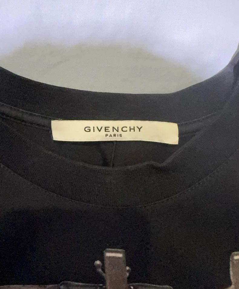 Givenchy Givenchy GVC short-sleeved T-shirt with religious Yesu cru Size US XS / EU 42 / 0 - 3 Thumbnail