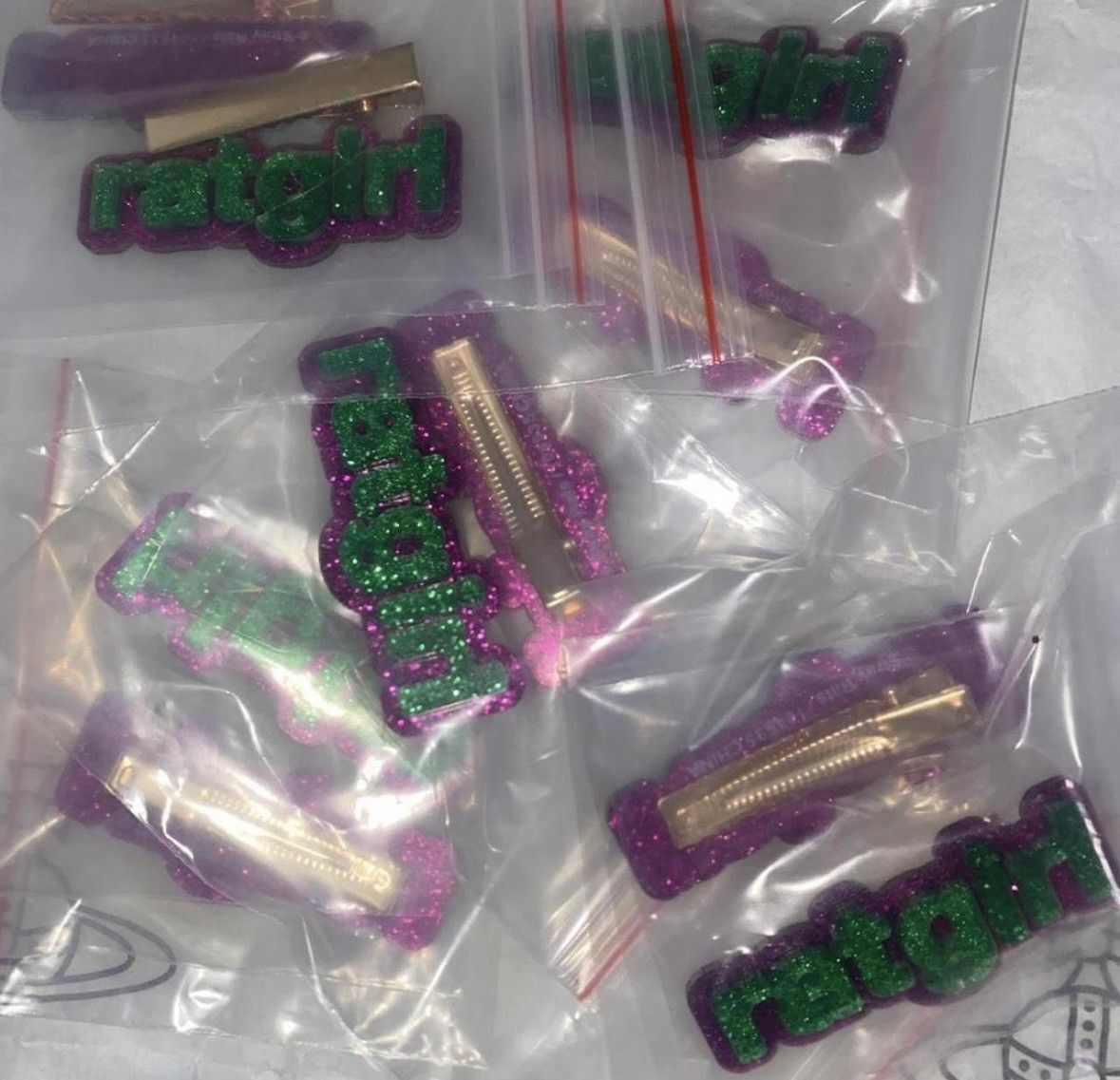 Stray Rats Stray rats ratgirl hair barrette 2-pack Size ONE SIZE - 1 Thumbnail