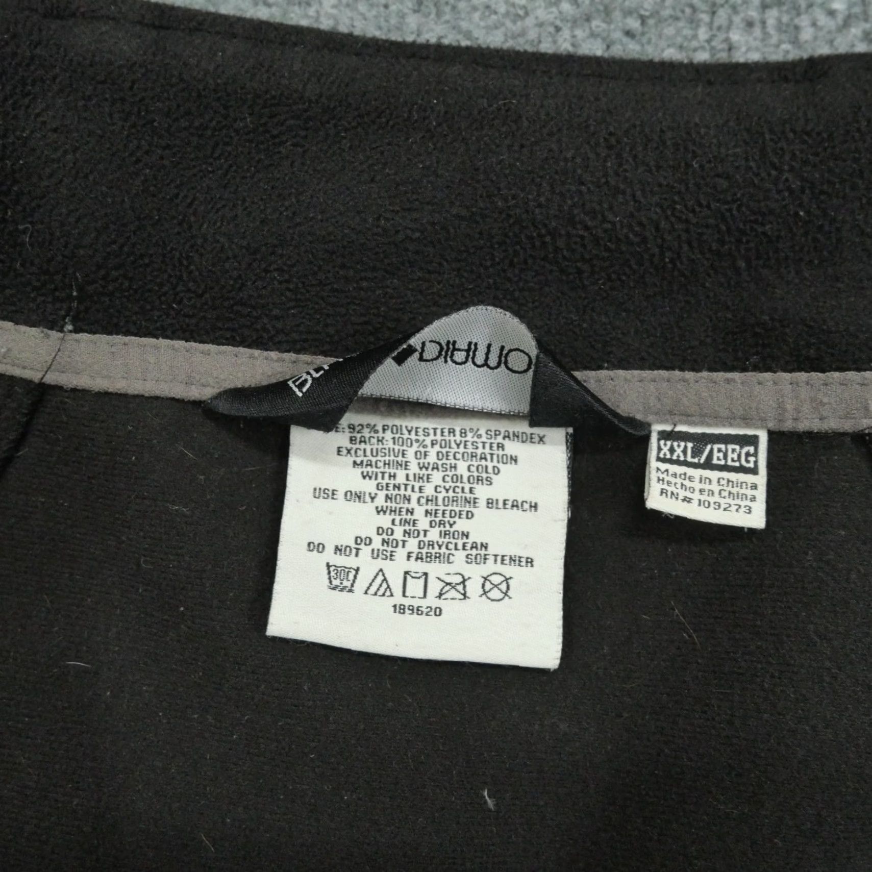 Black Diamond Black Diamond Jacket Mens 2XL Black Full Zip Outdoors Casual Size US XXL / EU 58 / 5 - 6 Thumbnail