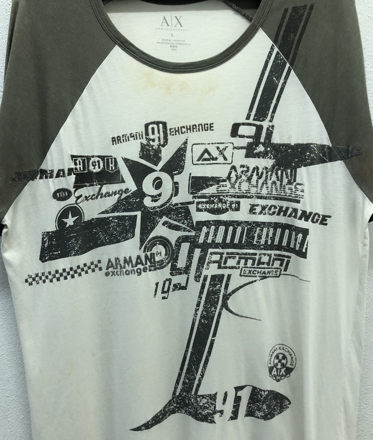 Armani Exchange A|X Armani Exchange T-Shirt Size US L / EU 52-54 / 3 - 3 Thumbnail