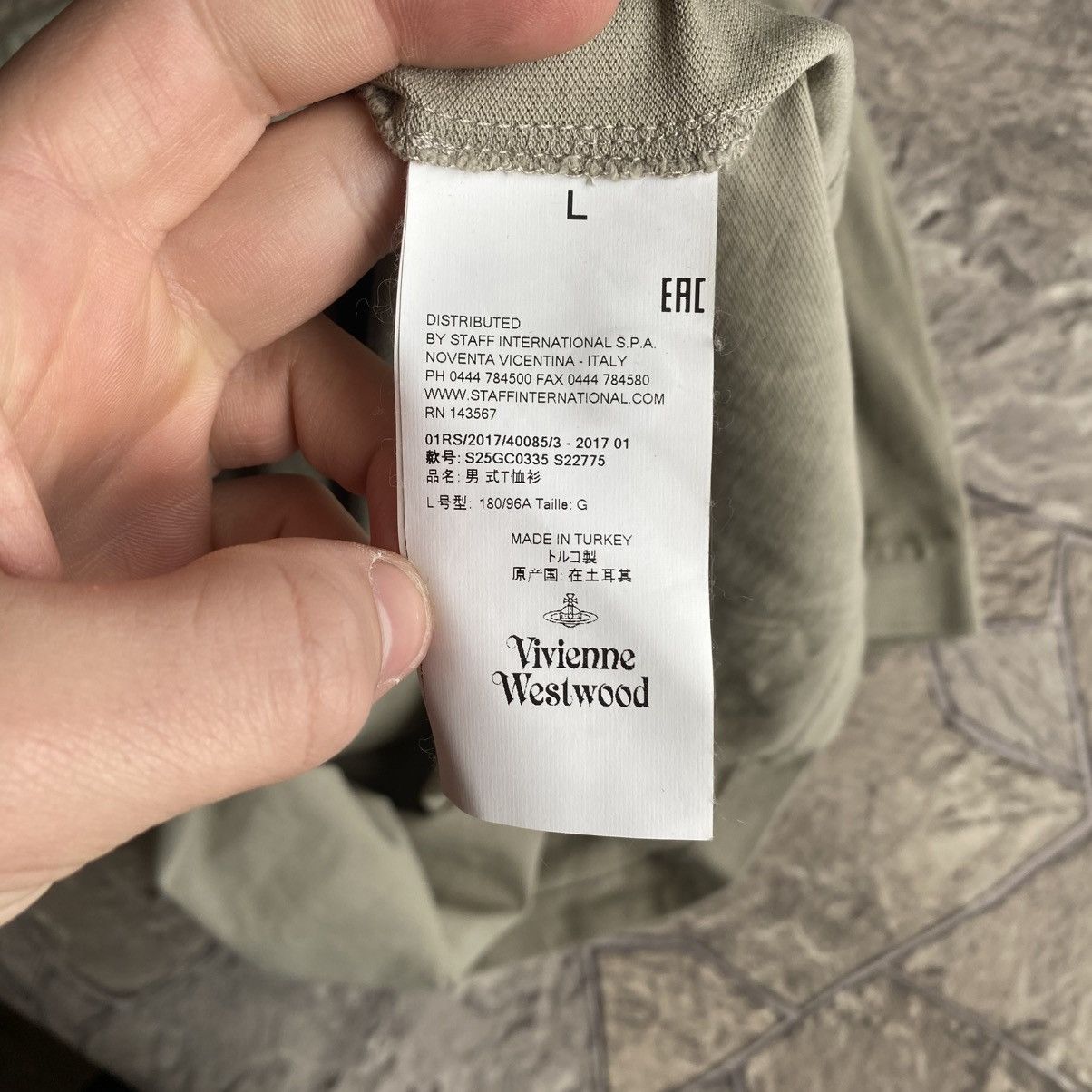 Vivienne Westwood Vivienne Westwood Polo T-Shirt Orb Logo Luxury Size US L / EU 52-54 / 3 - 8 Thumbnail