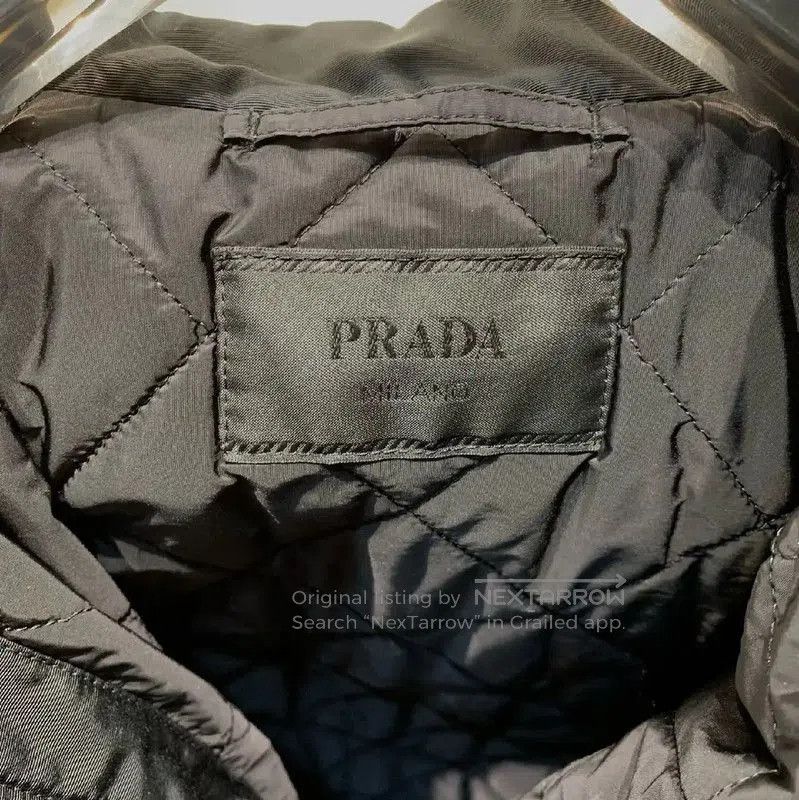 Prada Prada Men's Black Nylon Jacket. Size US M / EU 48-50 / 2 - 3 Thumbnail