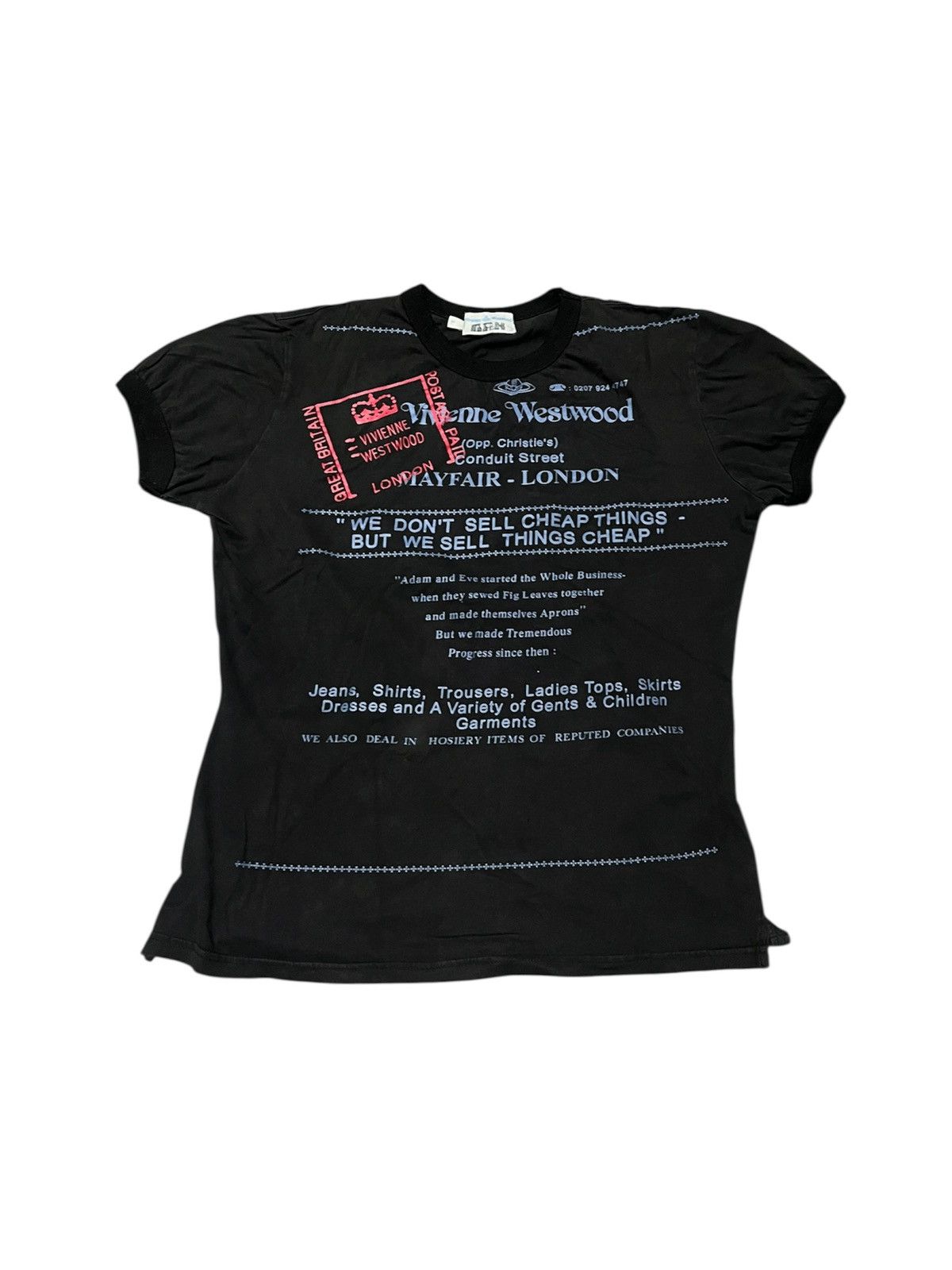 Viviene Westwood We Dont Sell Cheap Things