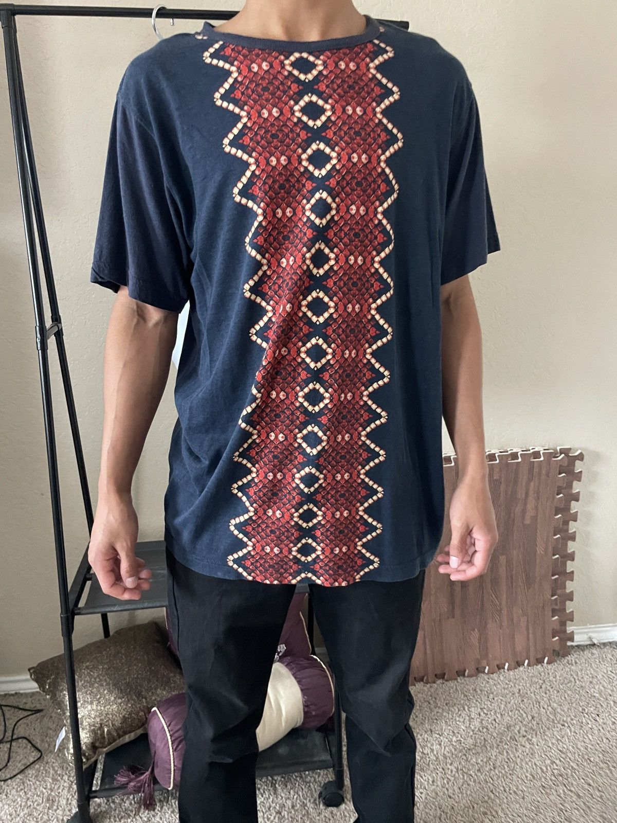 Maharishi Snakeskin crewneck ss tee Size US M / EU 48-50 / 2 - 2 Thumbnail