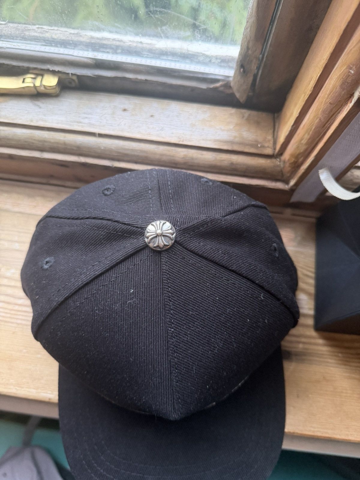Chrome Hearts Chrome Hearts Horseshoe Cross Baseball Cap Size ONE SIZE - 2 Thumbnail