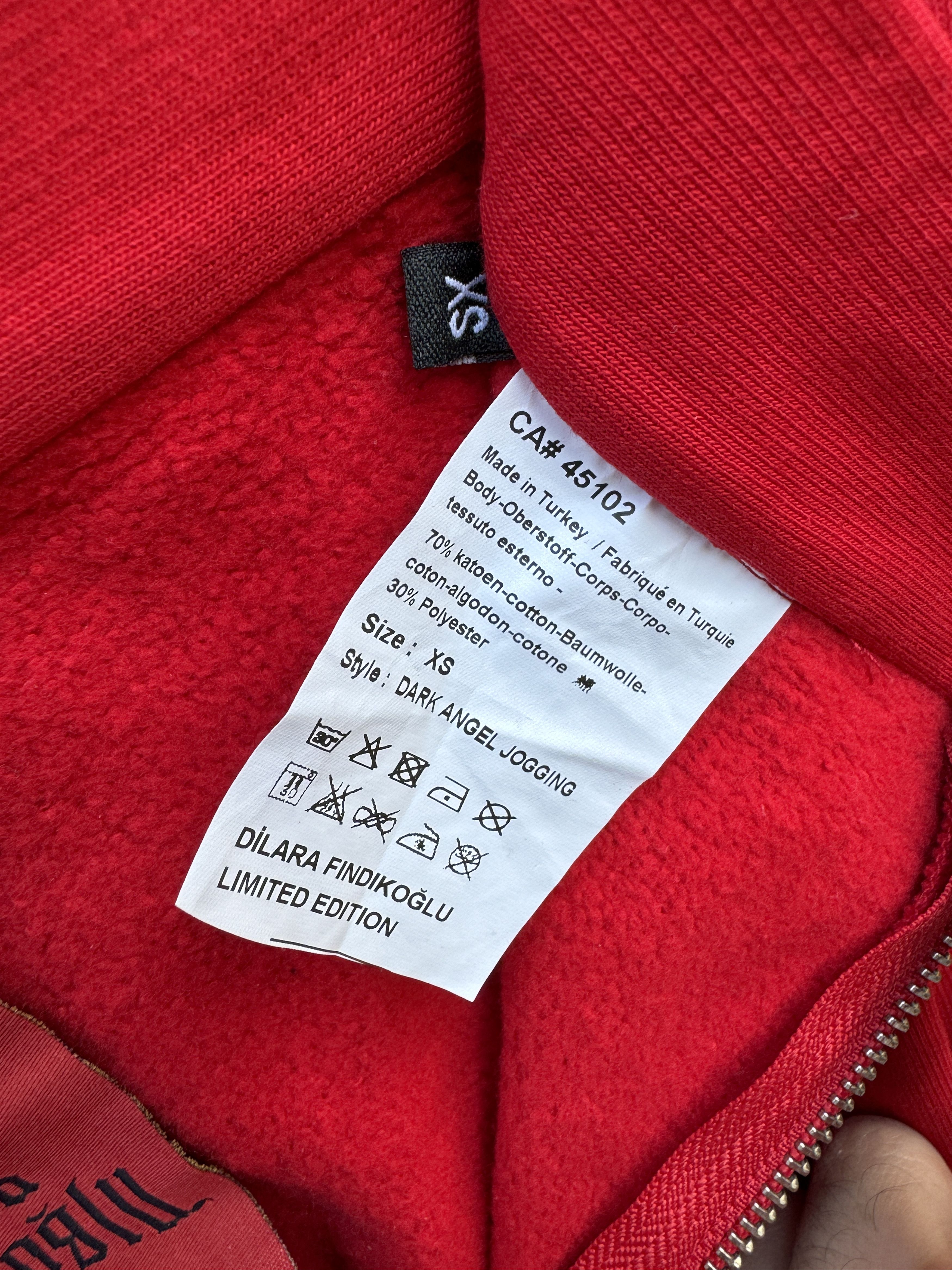 Dilara Findikoglu Dilara Findikoglu Women's Red DARK ANGEL JOGGERS Size 27" / US 4 / IT 40 - 12 Thumbnail