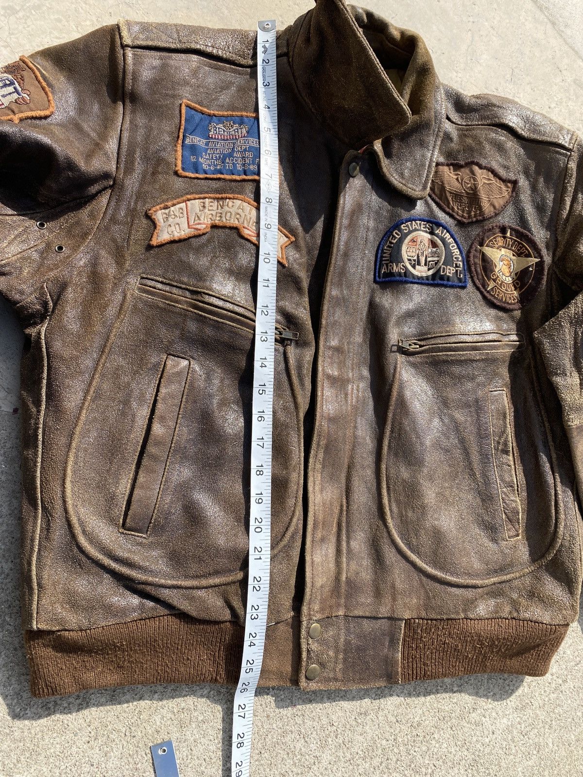 Avirex Bencat Type Leather Jacket Size US M / EU 48-50 / 2 - 3 Thumbnail