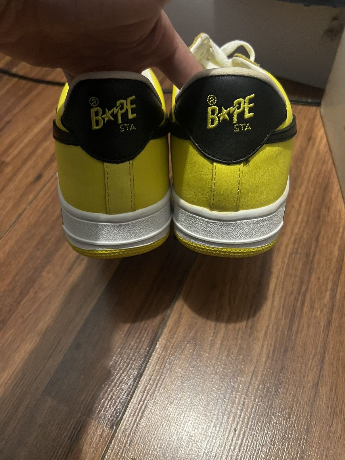 Bape bapesta FS-001 low “bapesta sneakers” Size US 9.5 / EU 42-43 - 5 Thumbnail