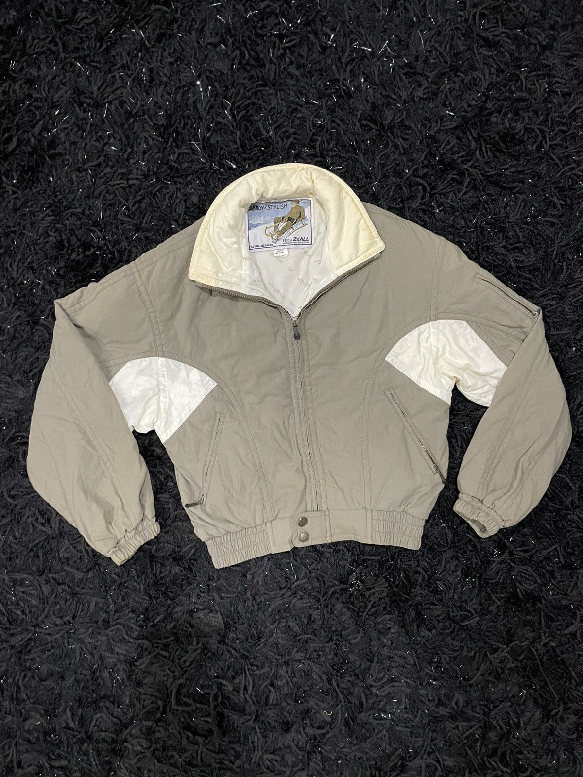 Phenix Vintage Phenix Dandy Stylish Wearing system bomber jacket L Size US L / EU 52-54 / 3 - 1 Thumbnail
